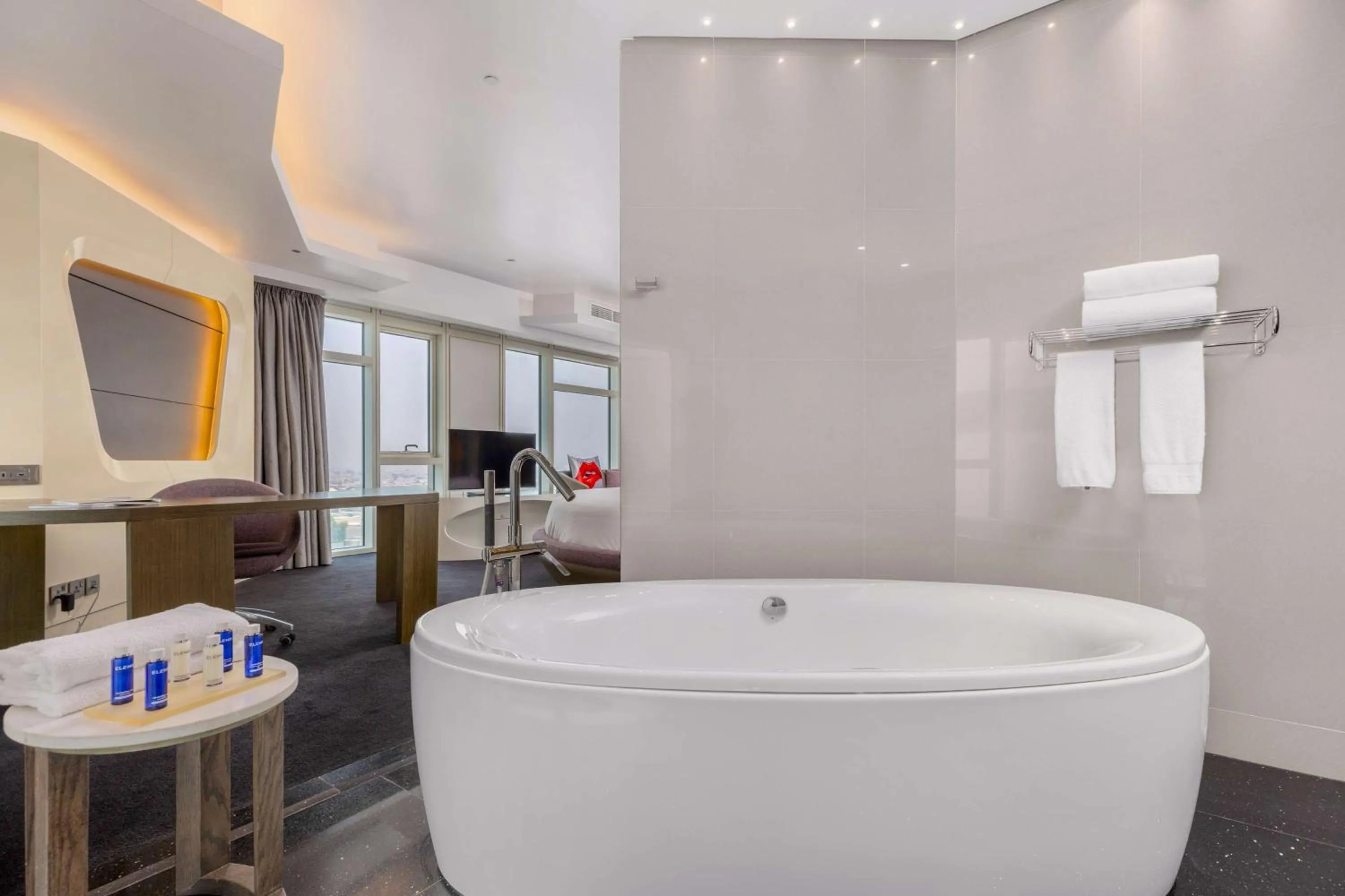 Bathroom in V Hotel Dubai, Curio Collection by Hilton