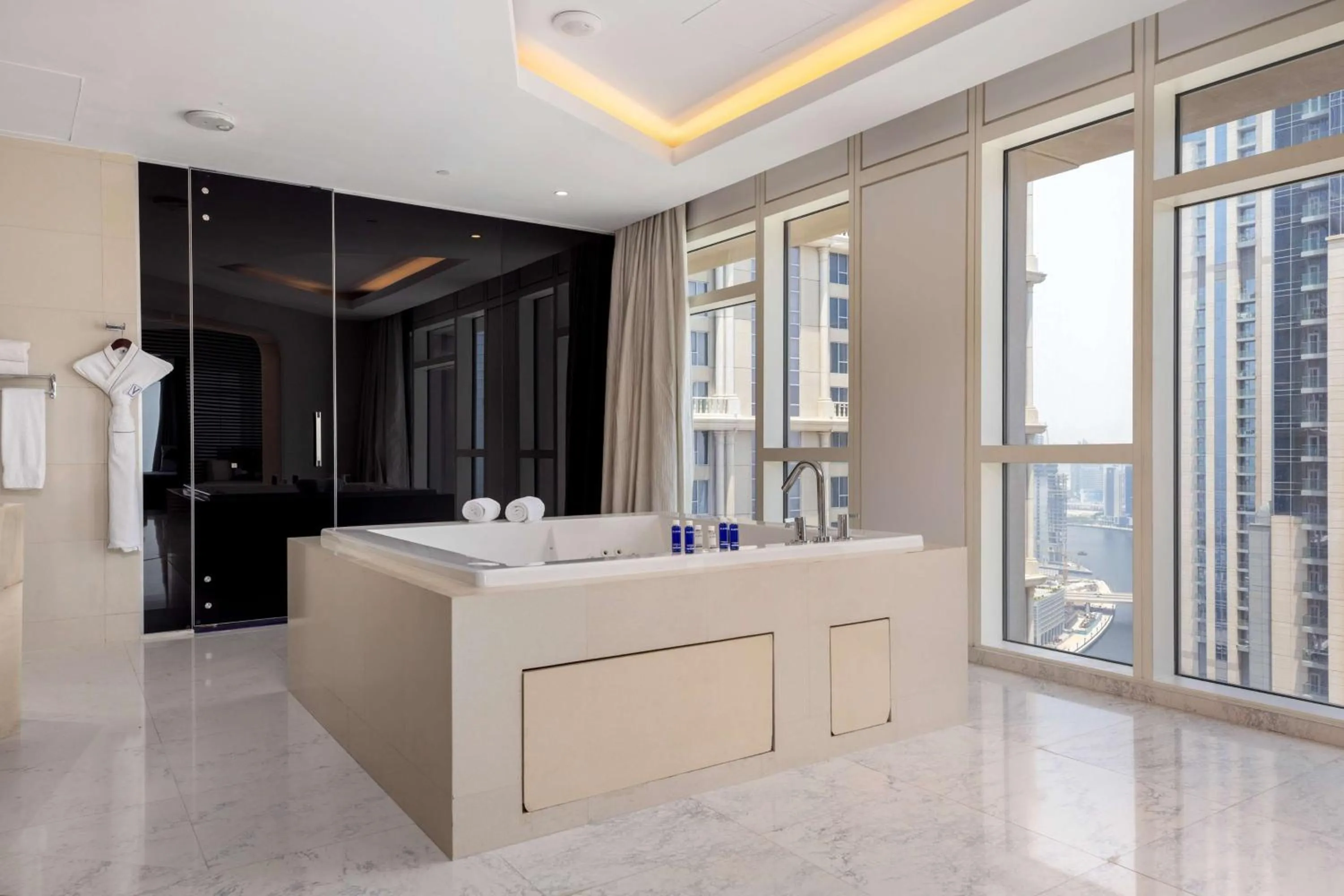 Bathroom in V Hotel Dubai, Curio Collection by Hilton