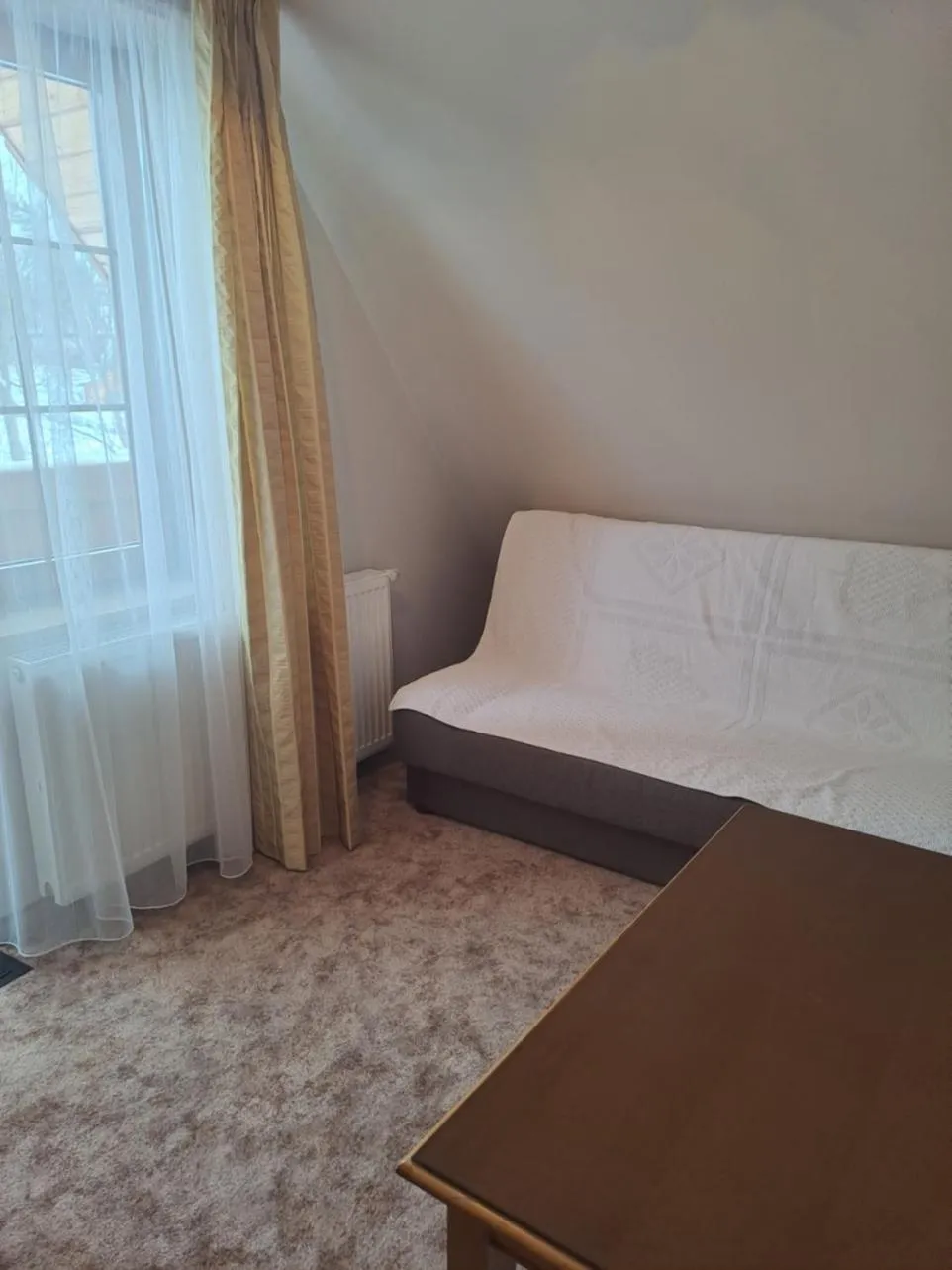 Living room, Bed in Willa Wisienka