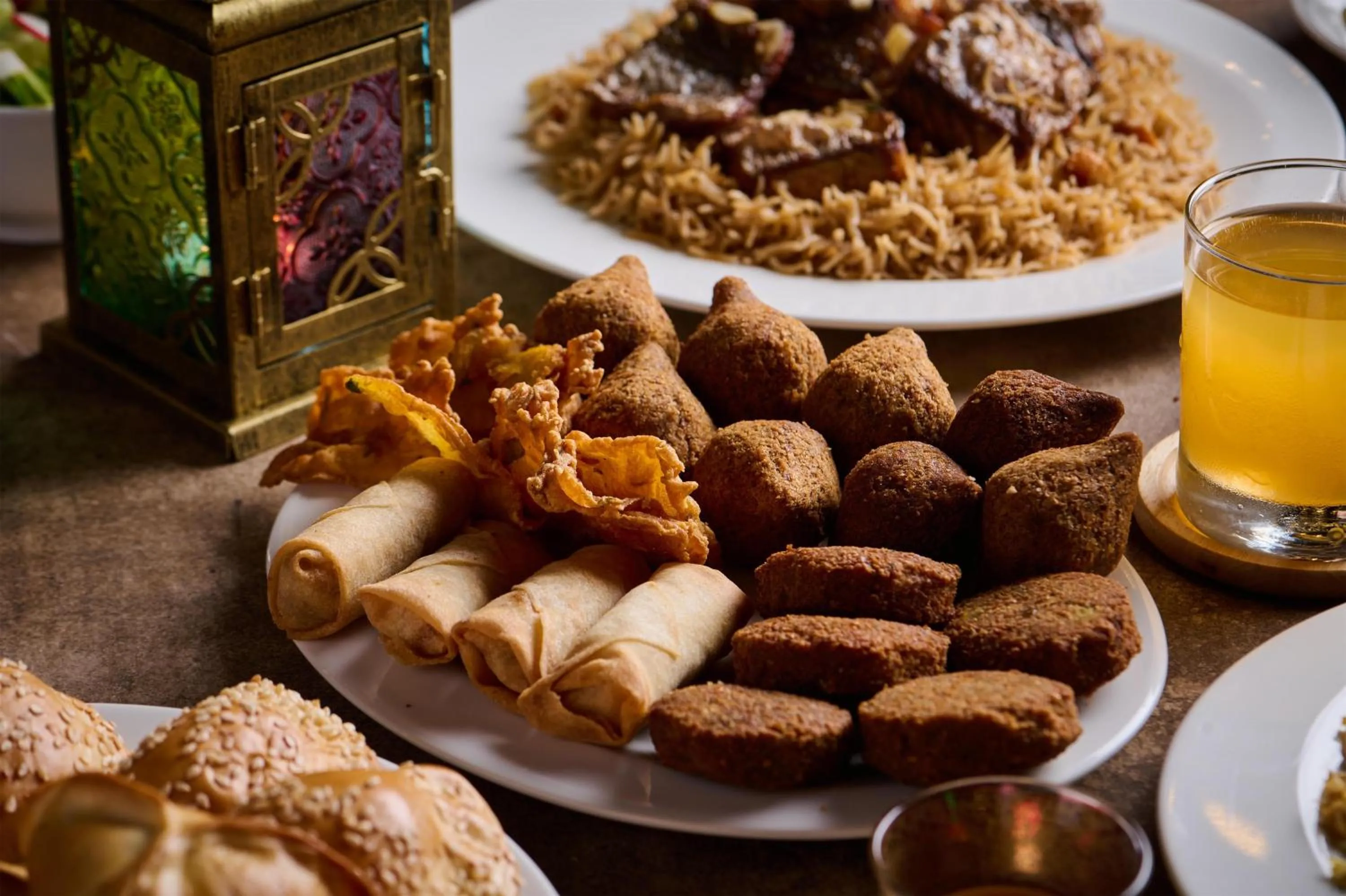 Dining area in Hilton Dubai Al Habtoor City