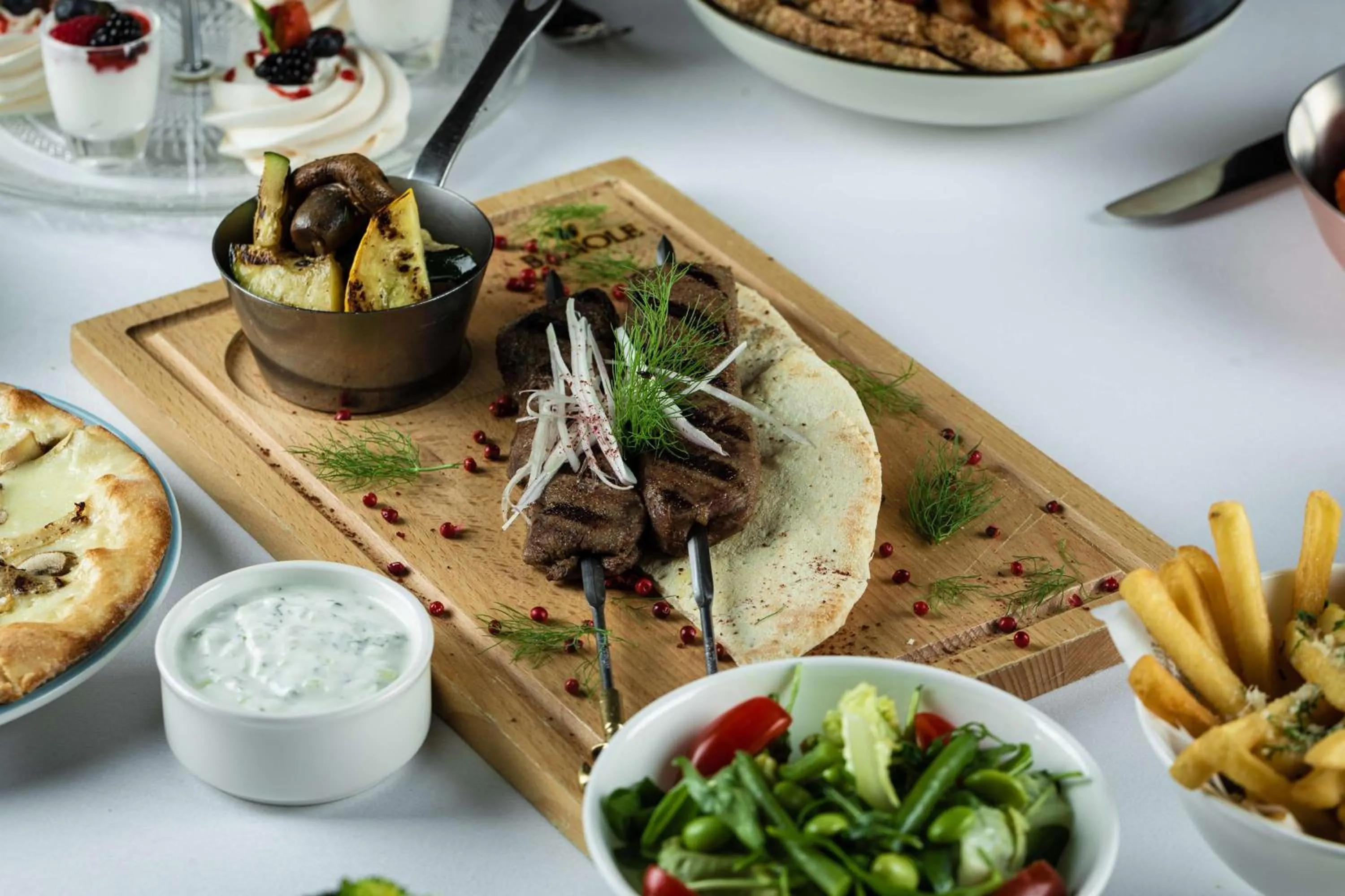 Restaurant/places to eat in Hilton Dubai Al Habtoor City