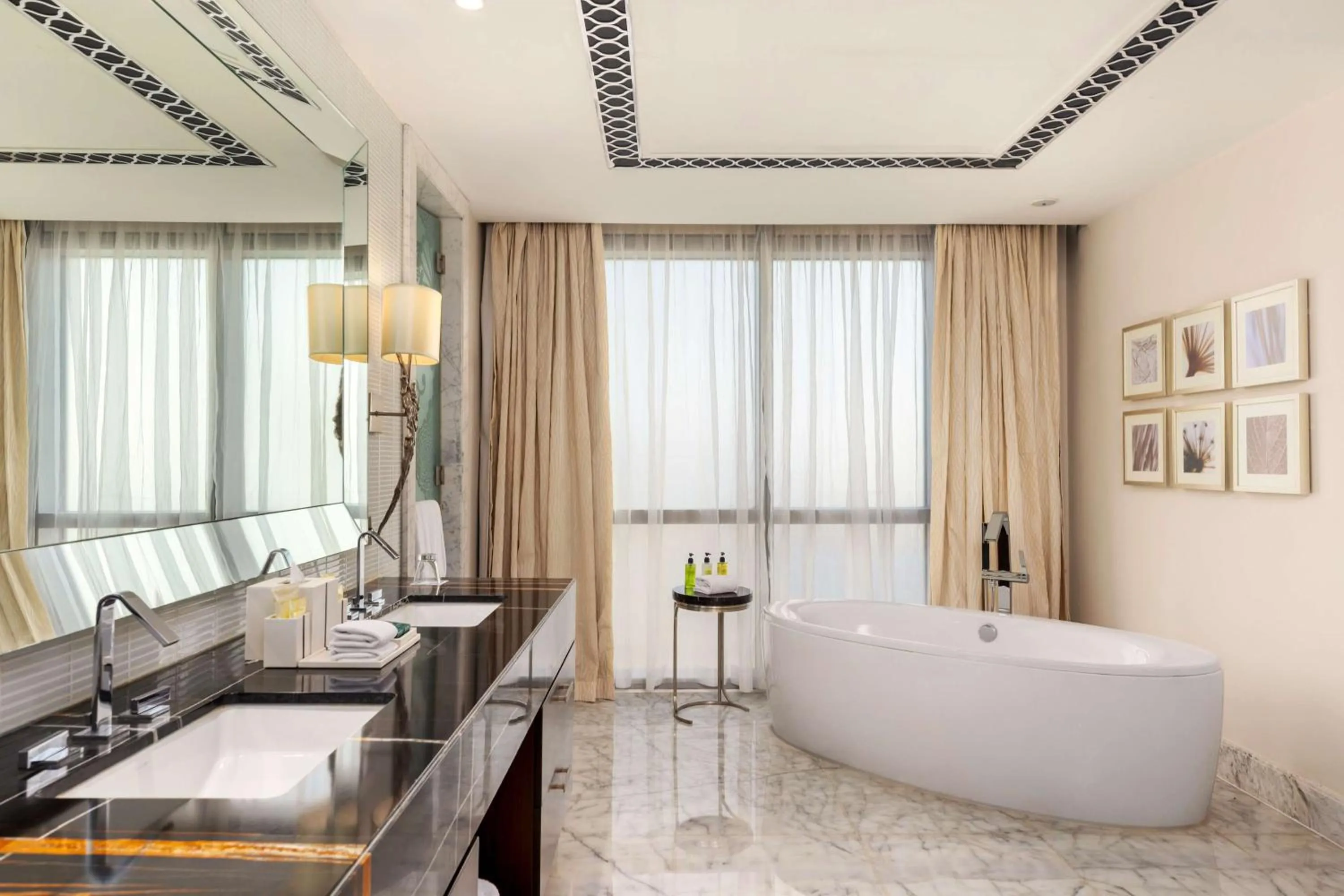 Bathroom in Hilton Dubai Al Habtoor City