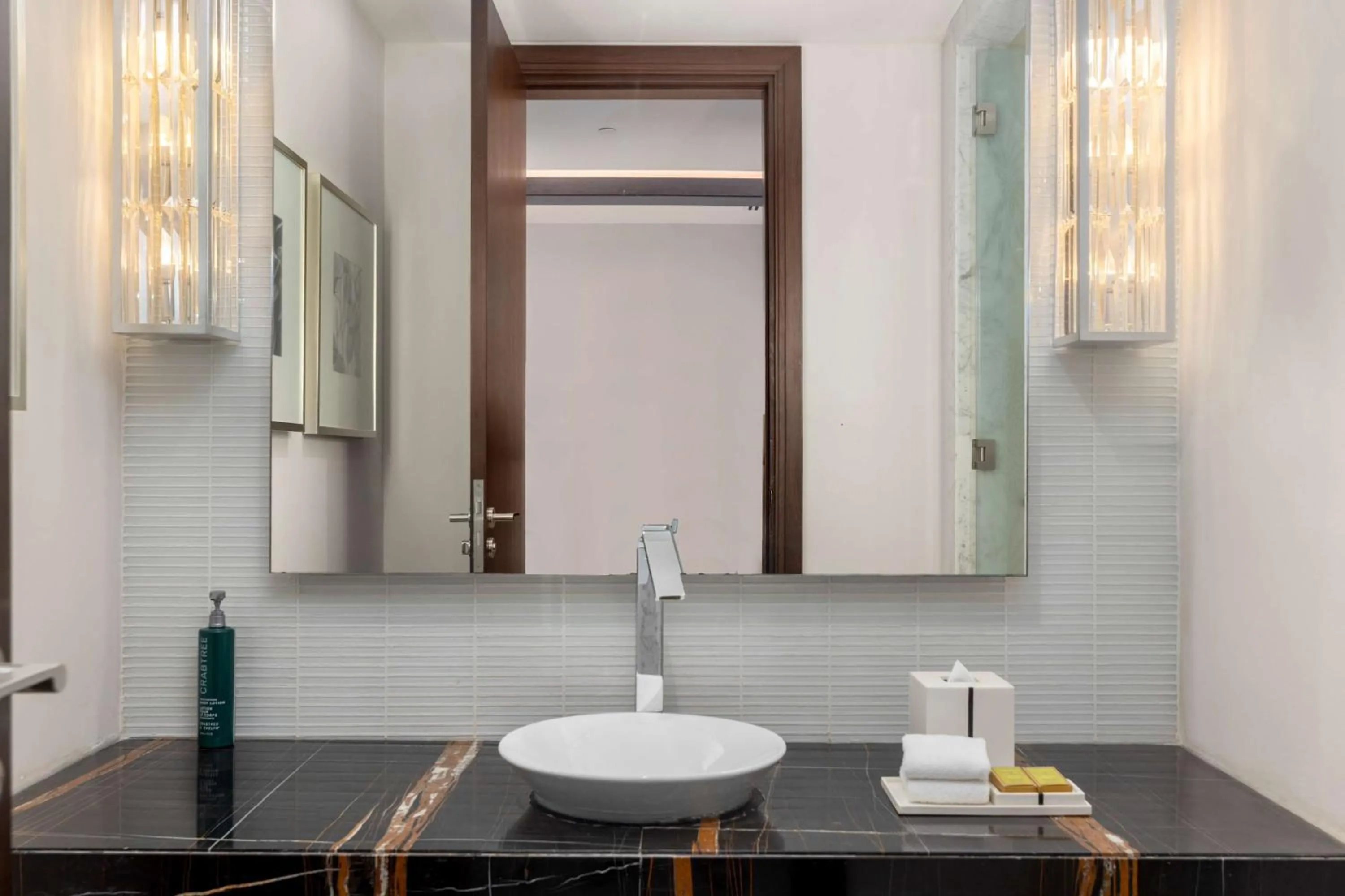 Bathroom in Hilton Dubai Al Habtoor City