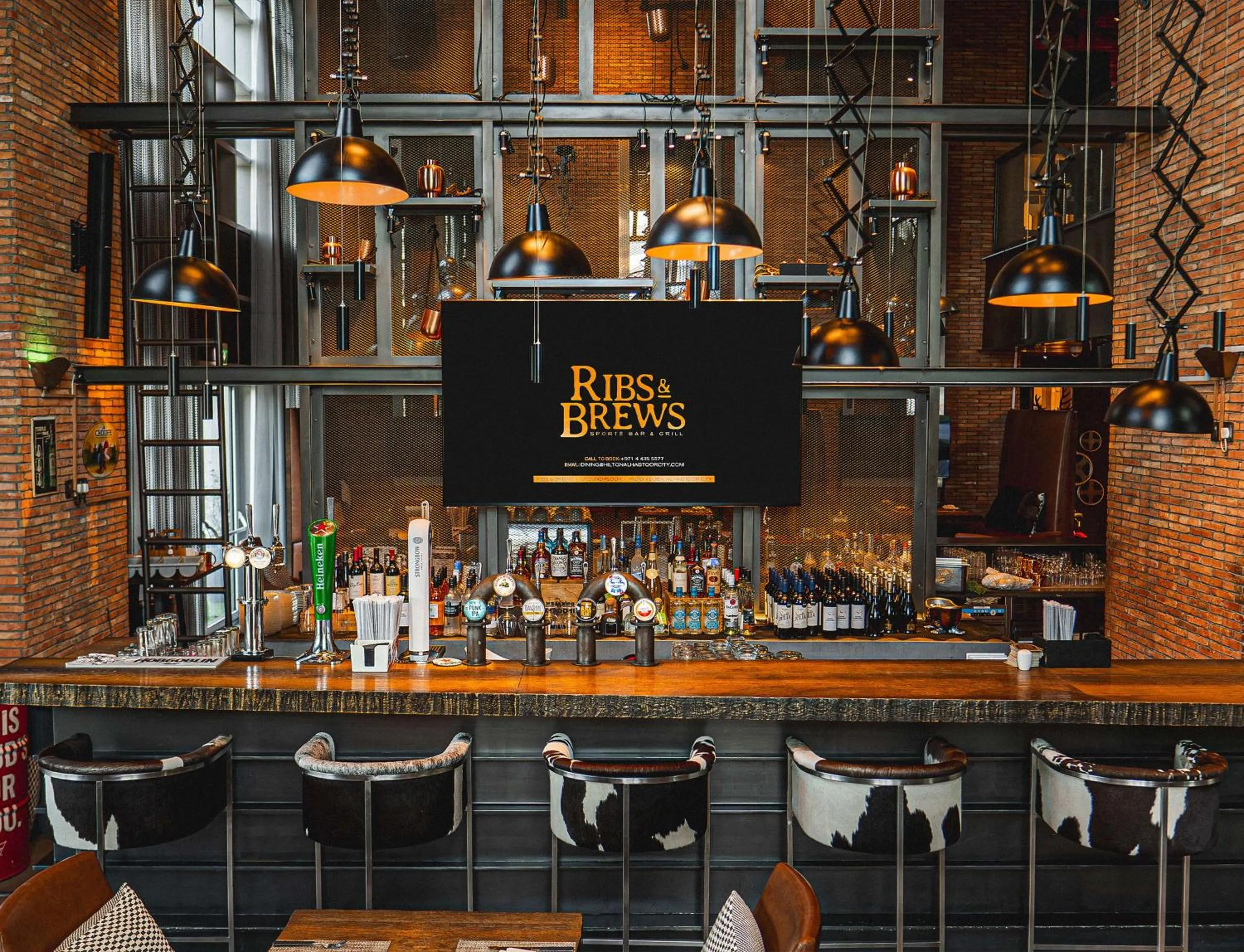 Restaurant/places to eat in Hilton Dubai Al Habtoor City