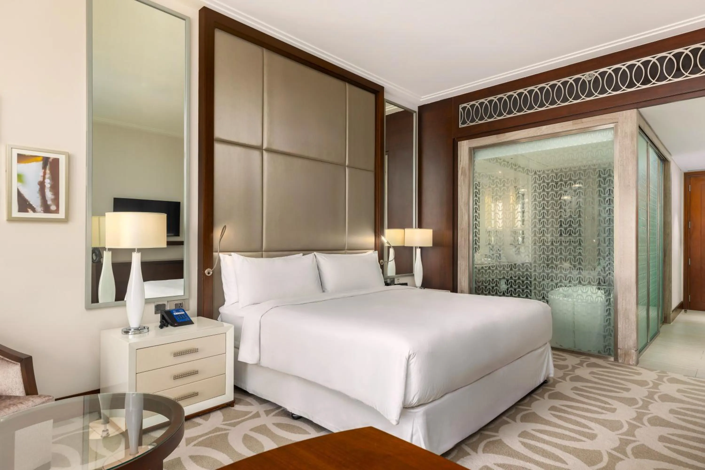 Bed in Hilton Dubai Al Habtoor City