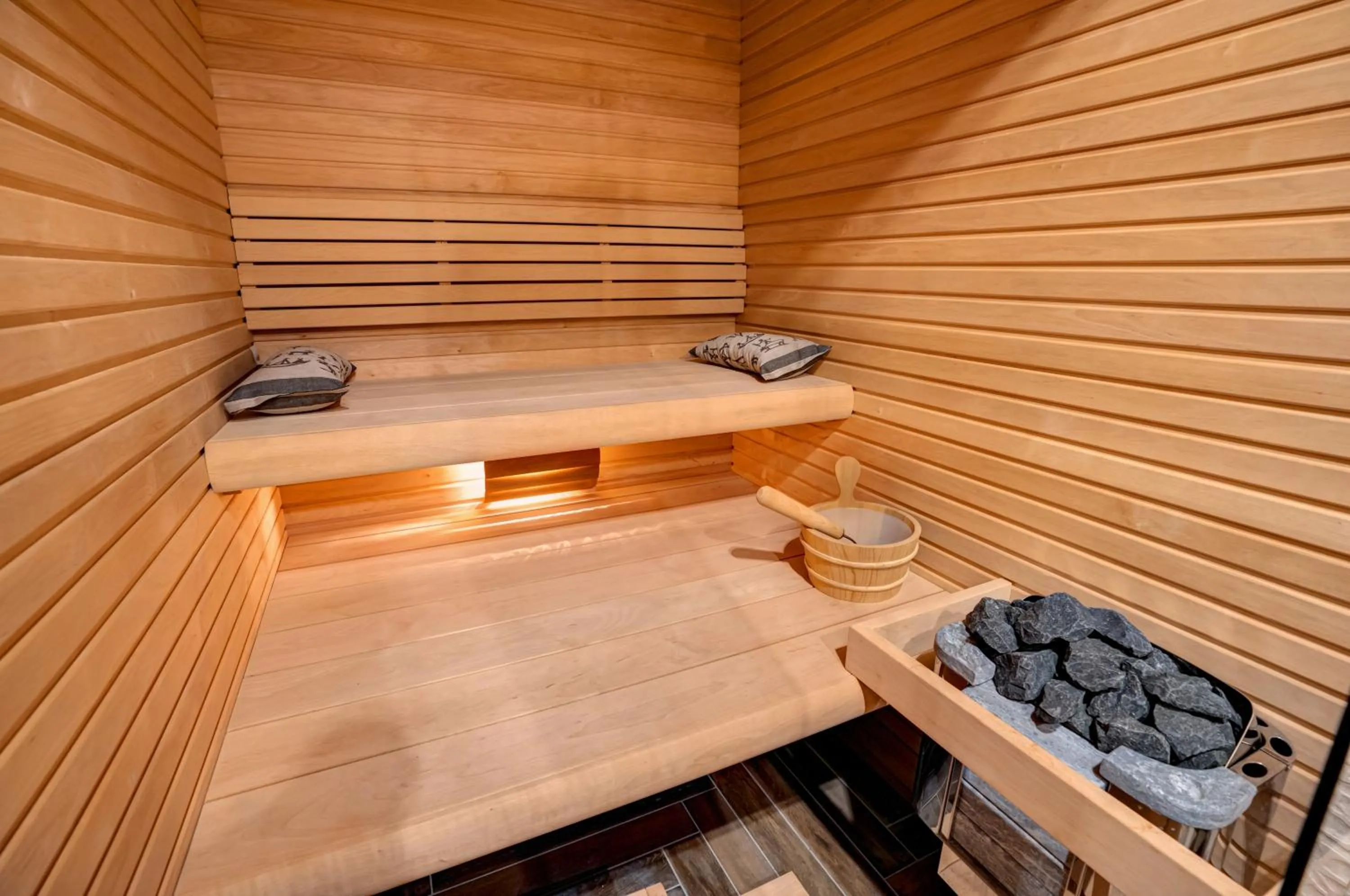 Sauna in Apartmány Tri Studničky