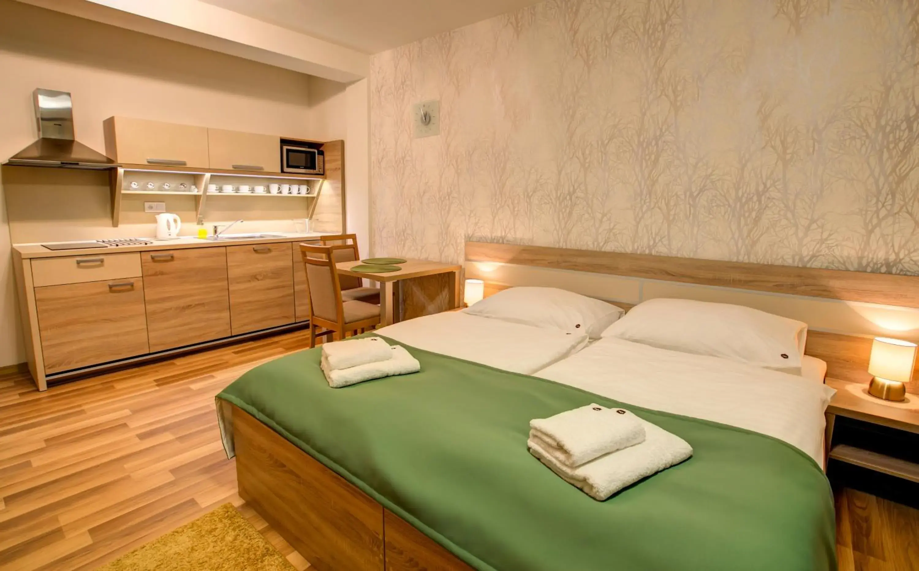 Standard Studio Apartment with Balcony with Extra Bed in Apartmány Tri Studničky Standard Studio Apartment with Balcony with Extra Bed in Apartmány Tri Studničky