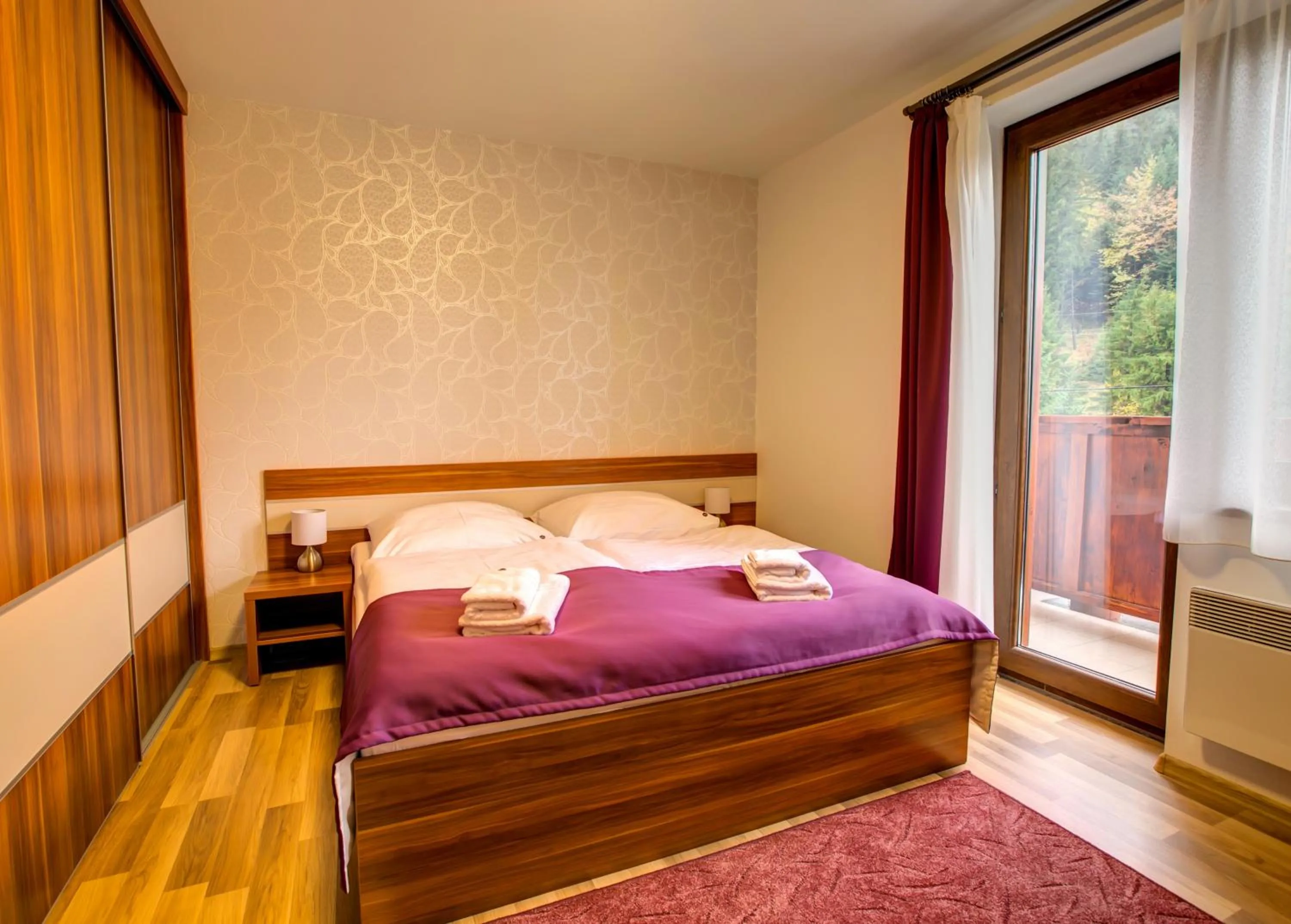 Bedroom, Bed in Apartmány Tri Studničky