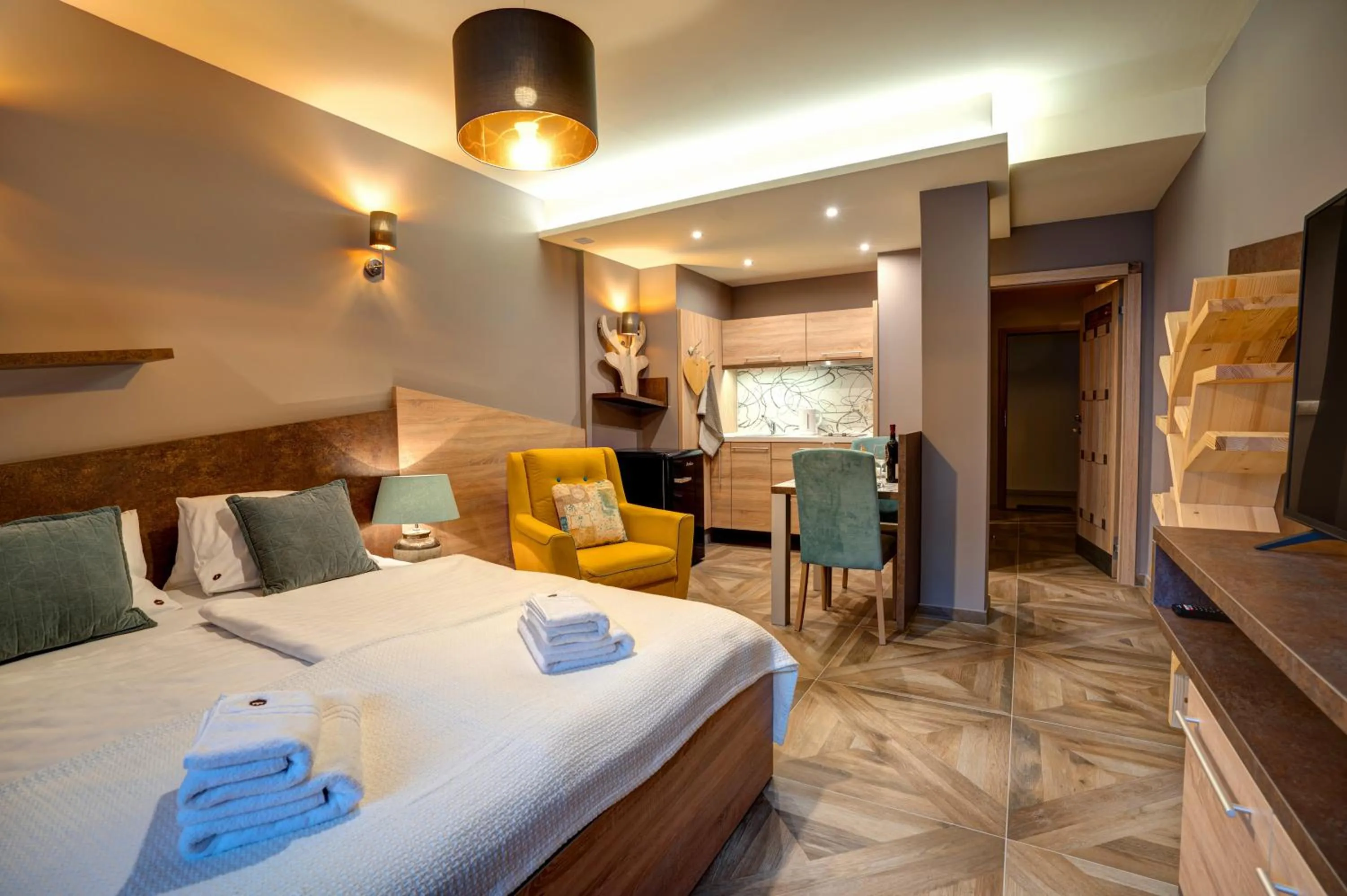 Photo of the whole room, Bed in Apartmány Tri Studničky