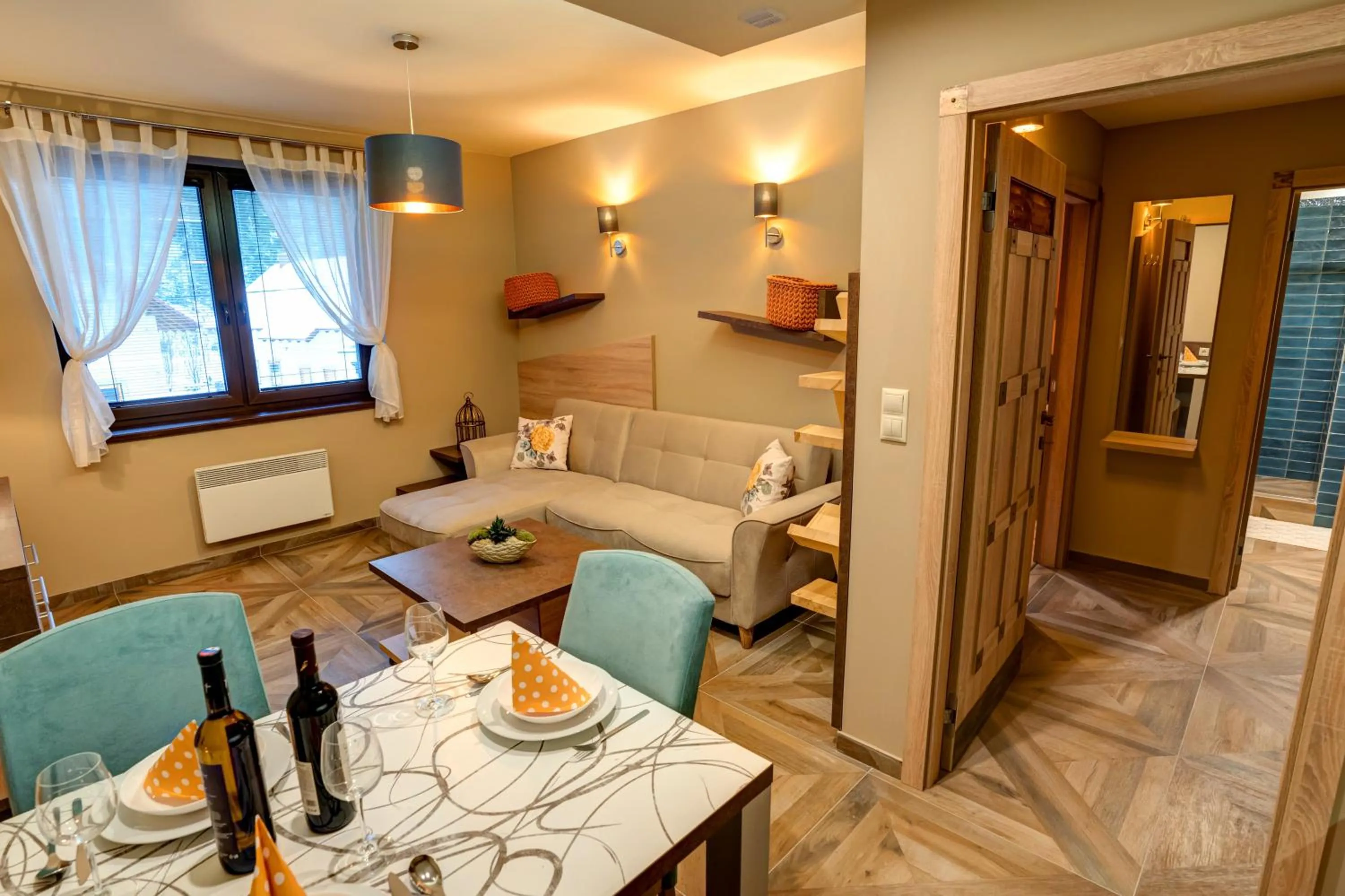 Living room in Apartmány Tri Studničky