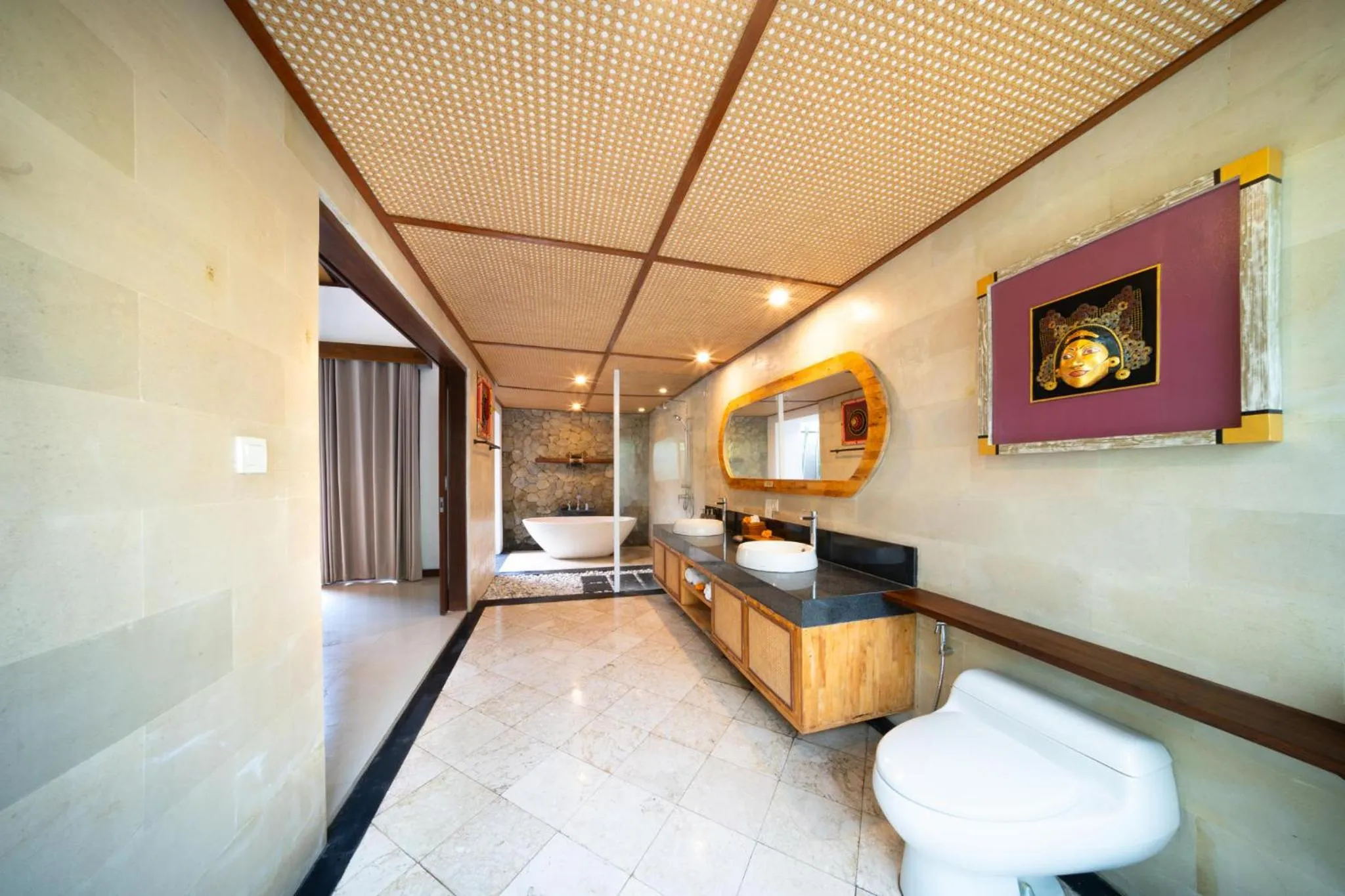 Bathroom in Dedary Resort & Spa Ubud by Ini Vie Hospitality