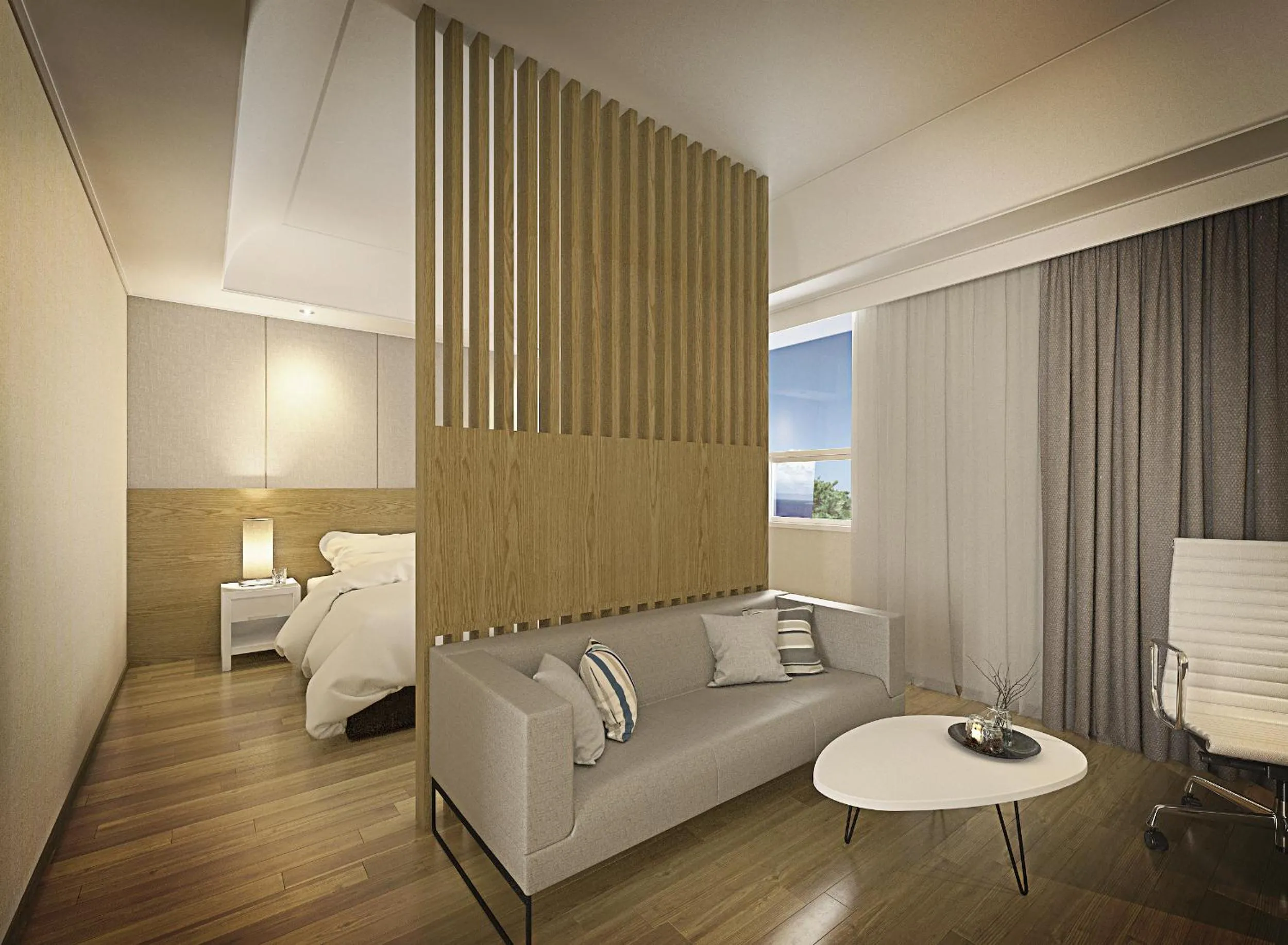 Living room in Crown Hotel Changwon