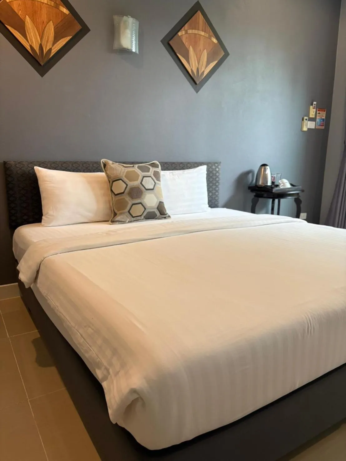 Bed in MJ Boutique Hotel Khao Lak