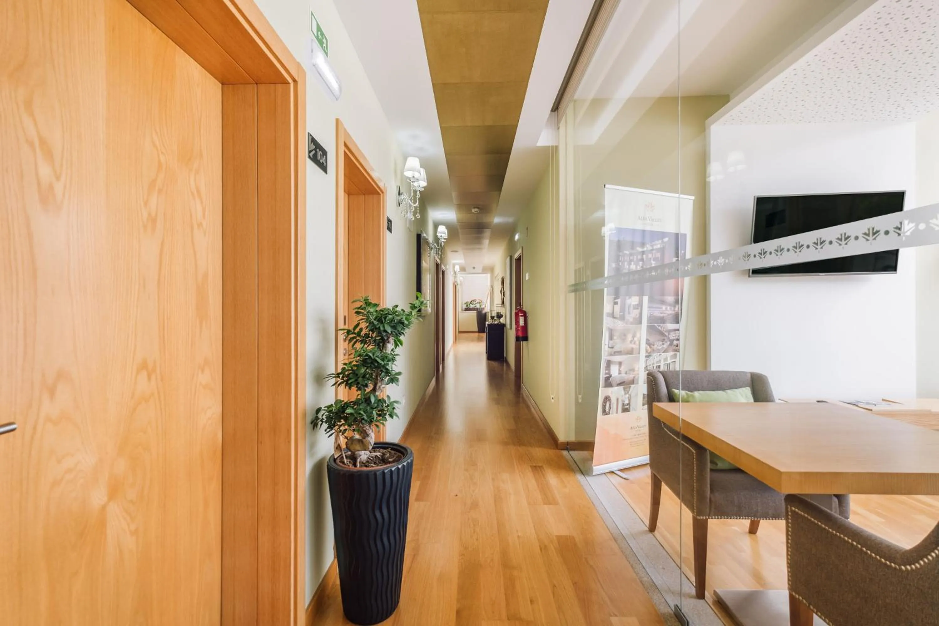 Decorative detail in Alva Valley Hotel