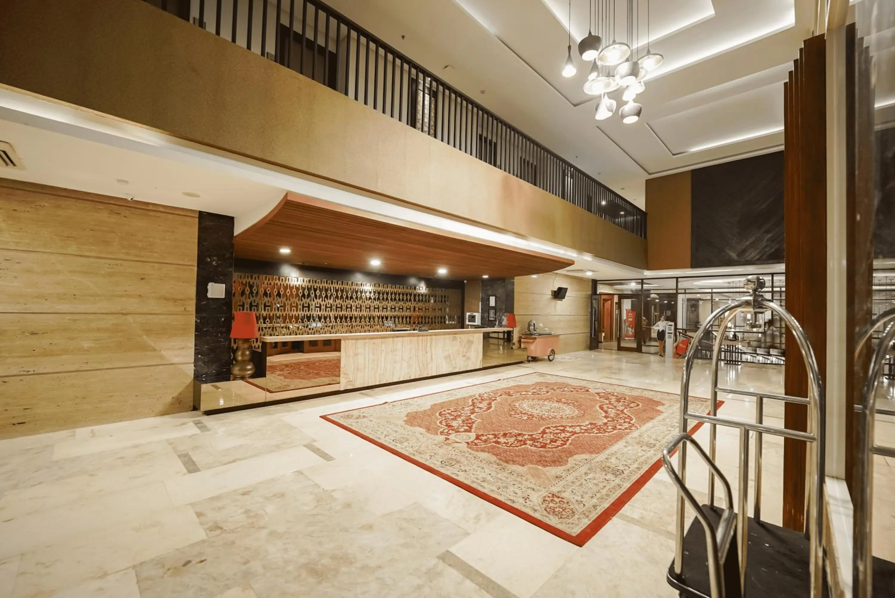 Lobby or reception in Grand Tjokro Hotel Balikpapan