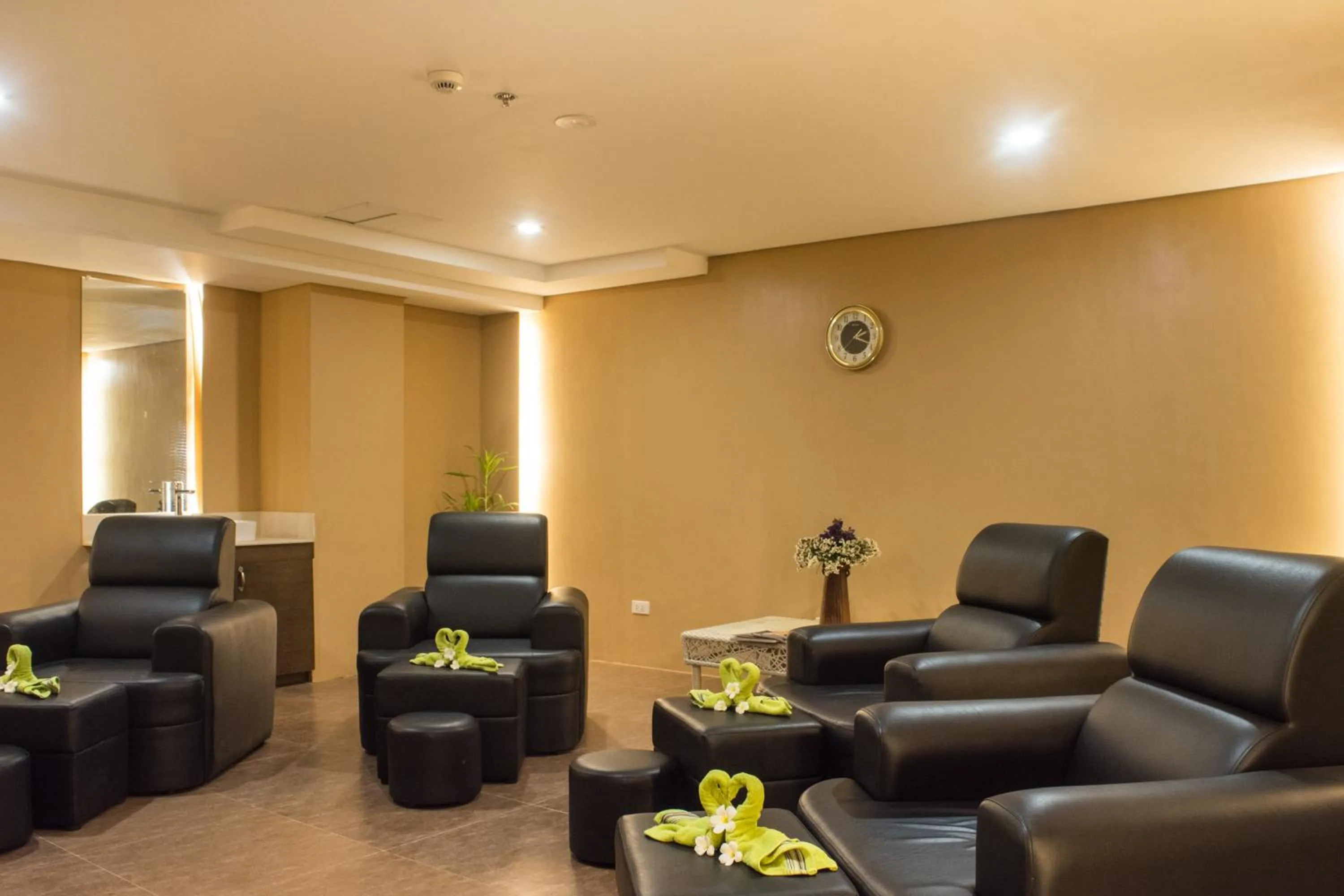 Living room in Boracay Haven Suites