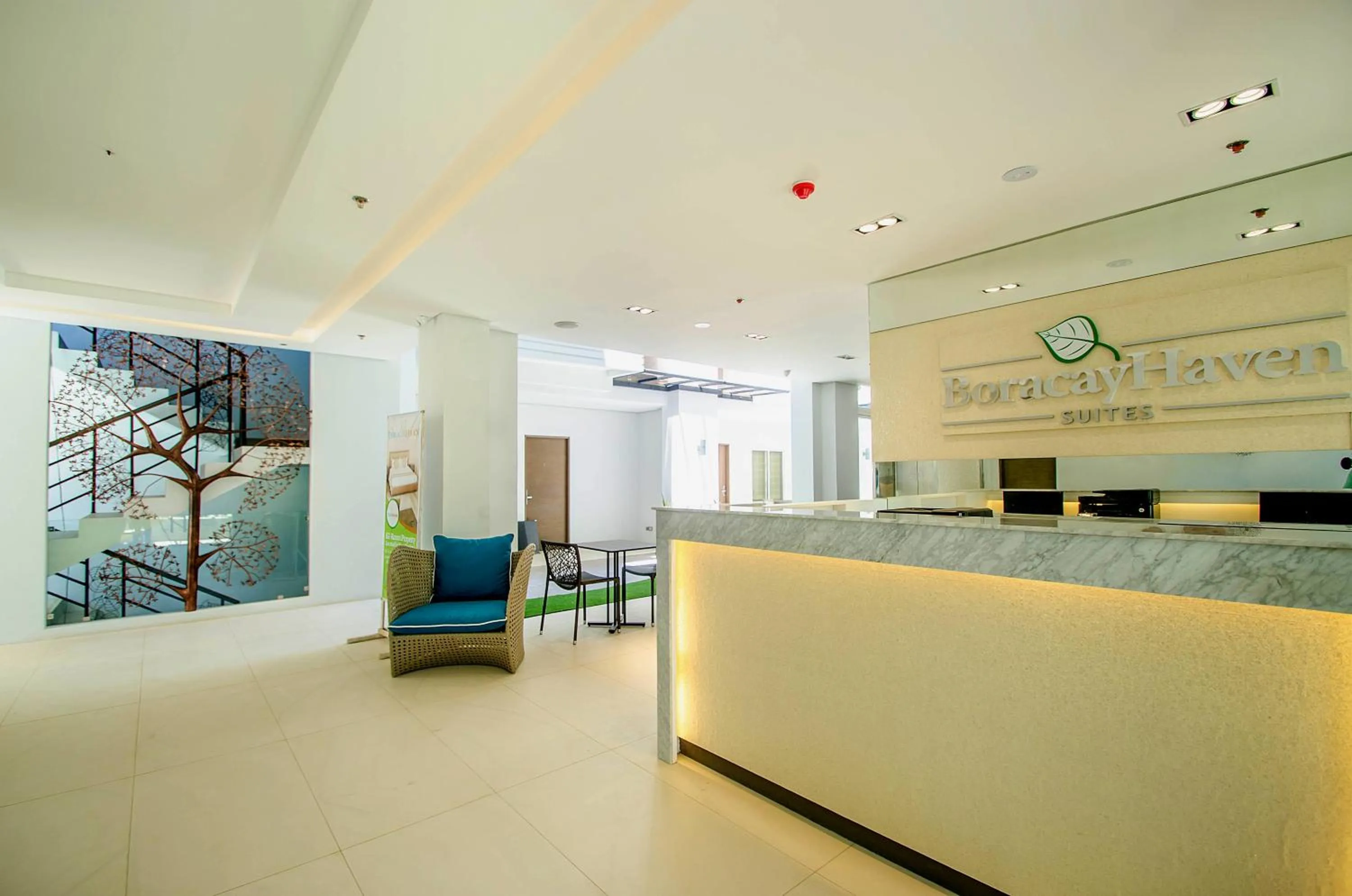 Lobby or reception in Boracay Haven Suites