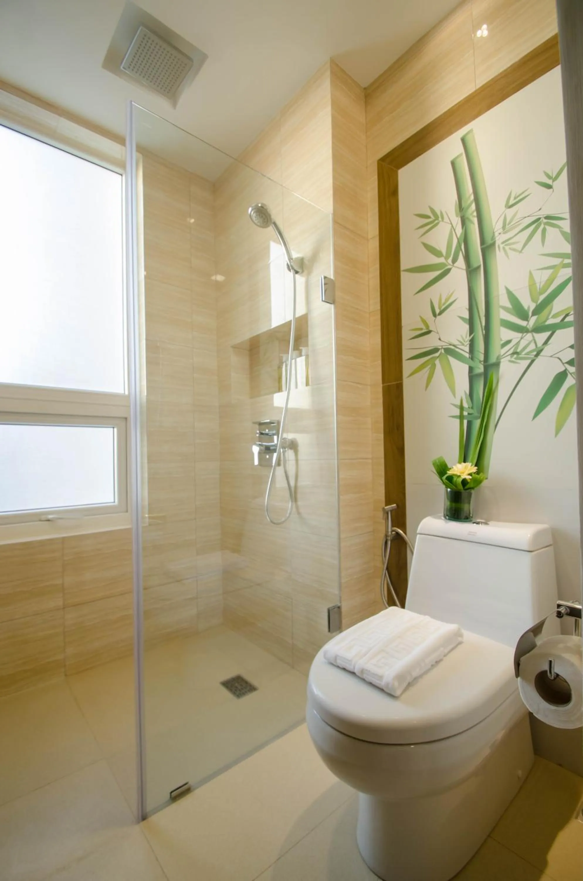 Shower in Boracay Haven Suites