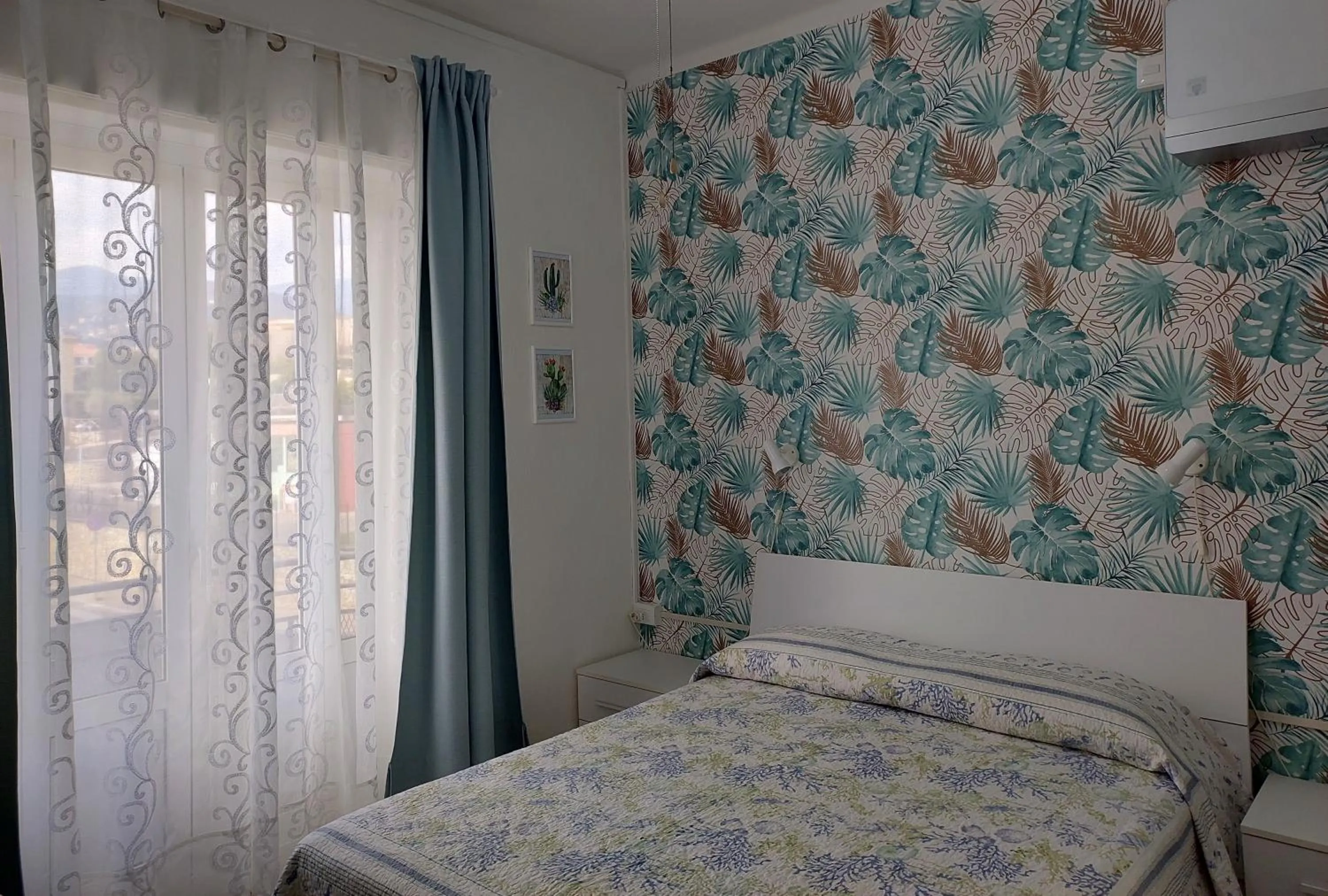 Bed in Villa La Lanterna