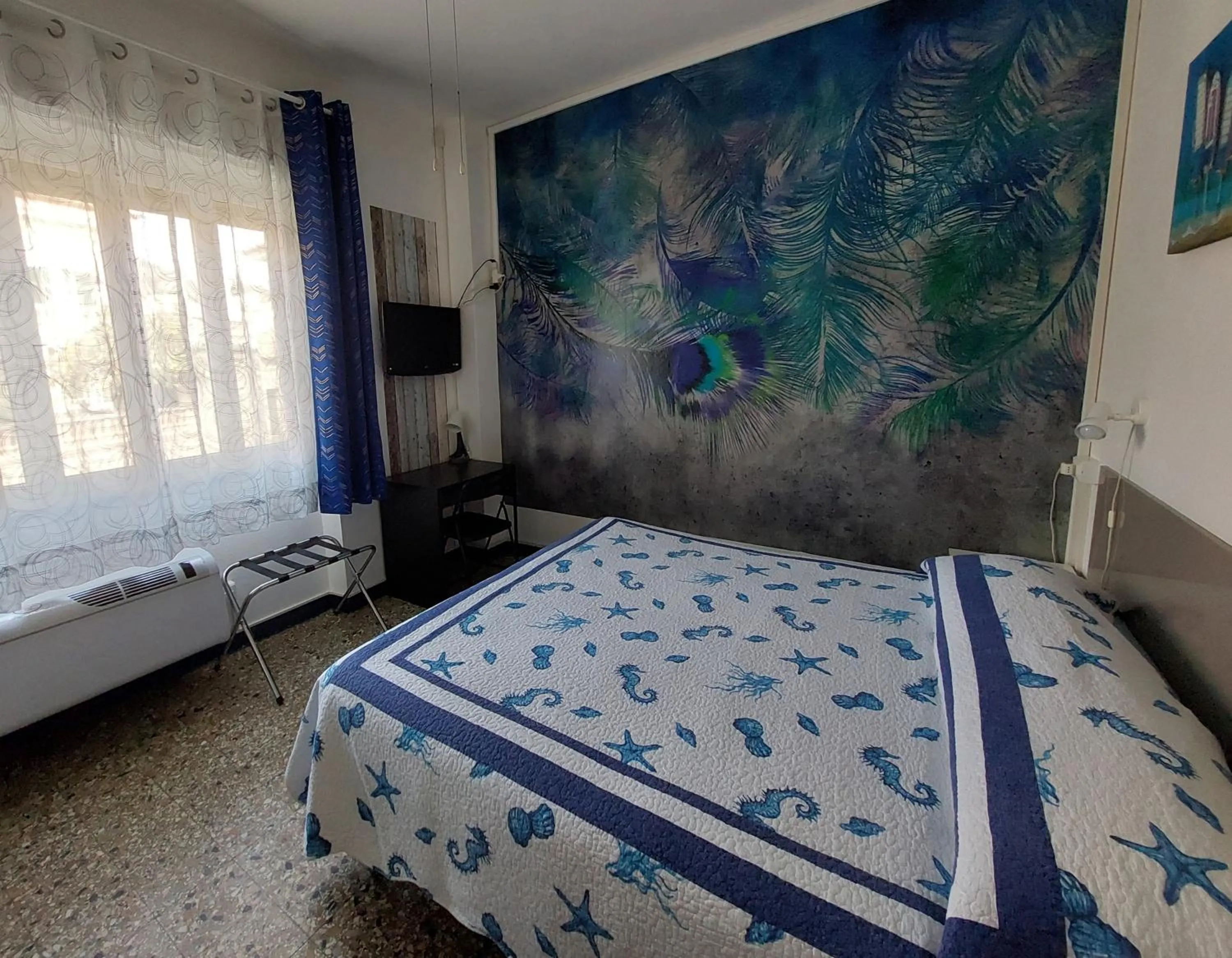 Bed in Villa La Lanterna