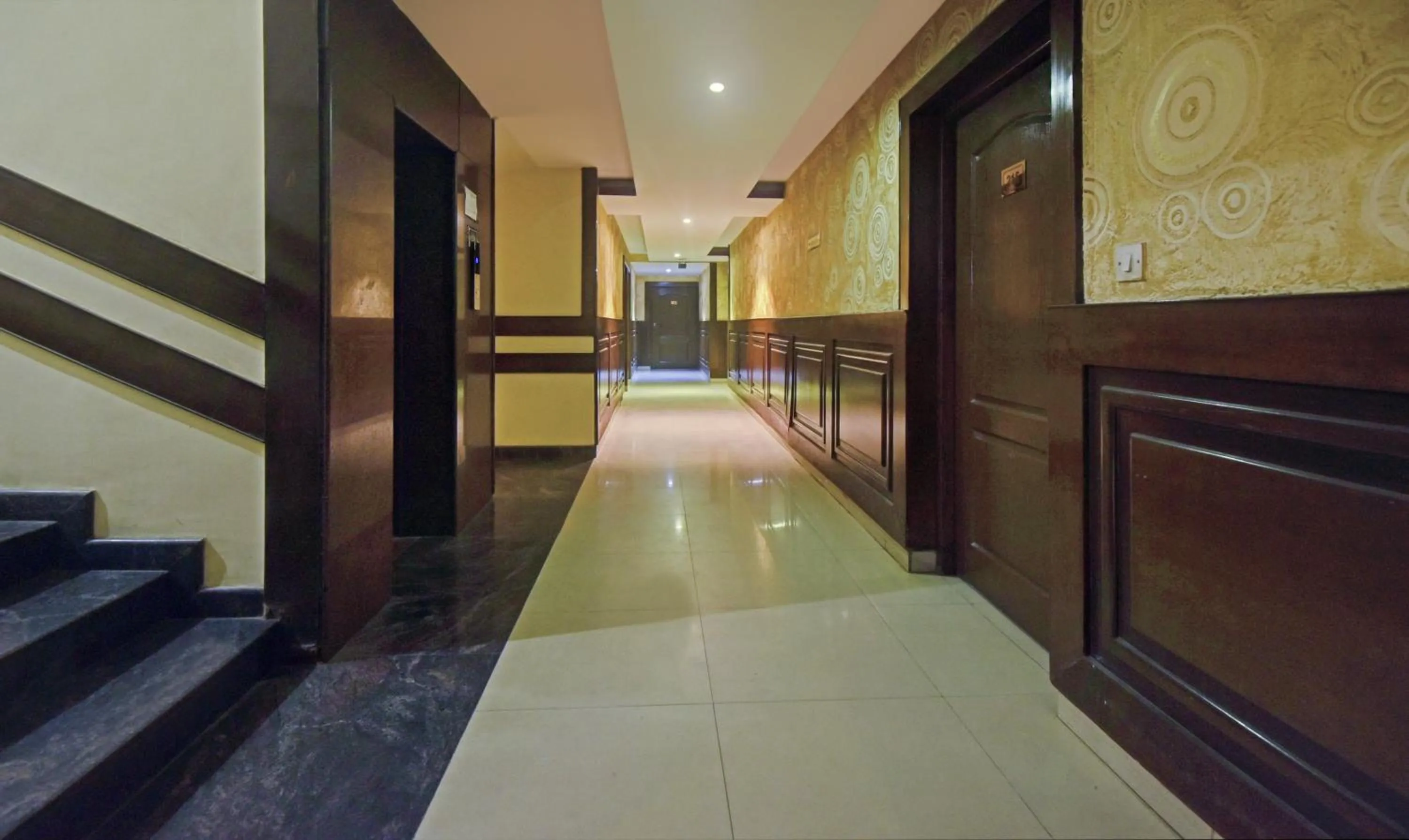 Lobby or reception in Treebo Savoury Sea Shell Residency