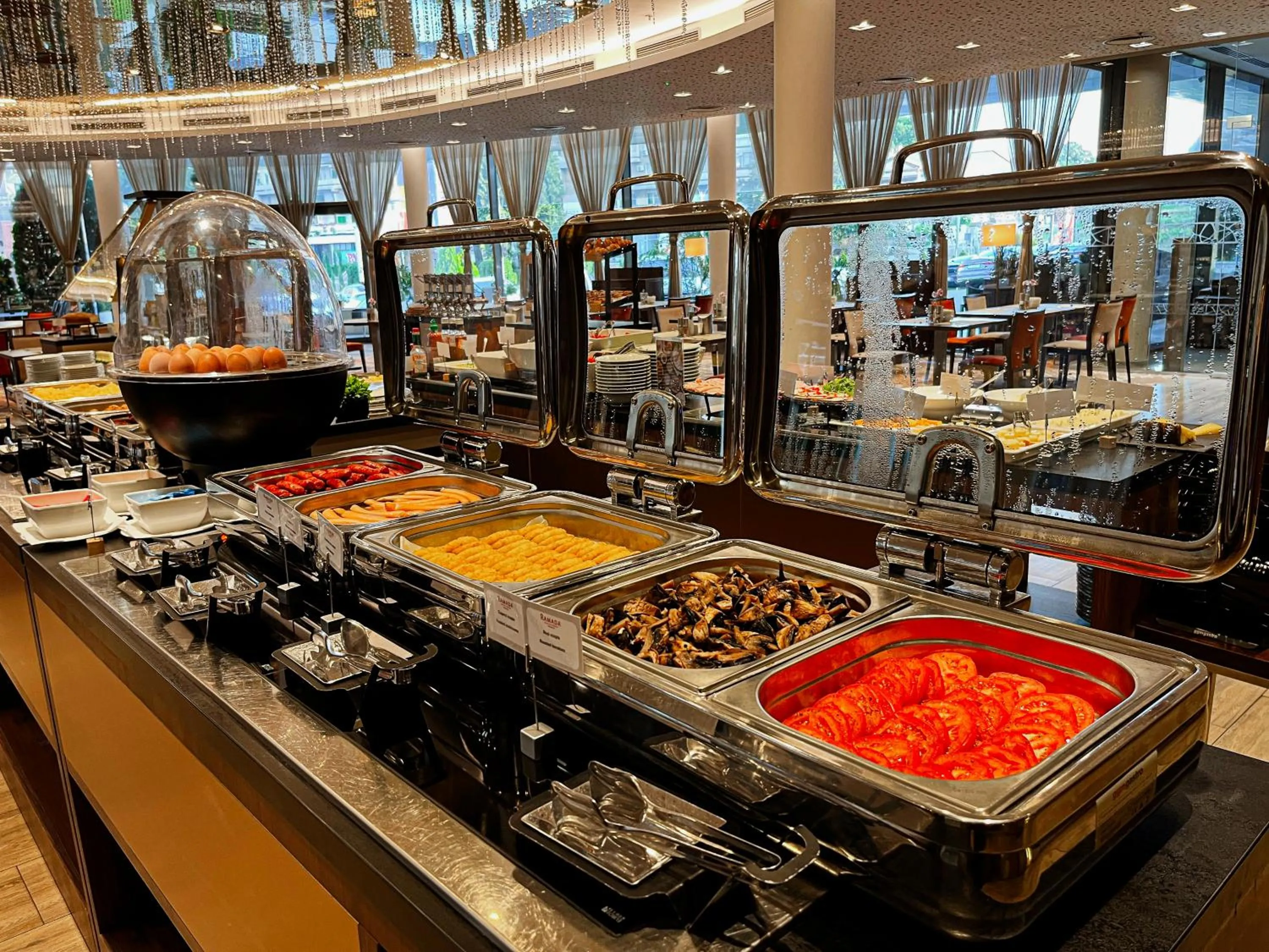 Breakfast in Ramada Plaza Craiova