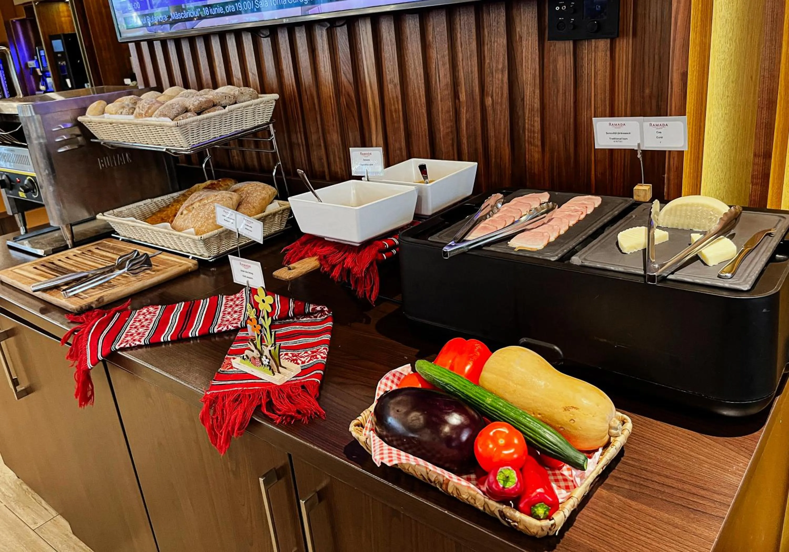 Breakfast in Ramada Plaza Craiova