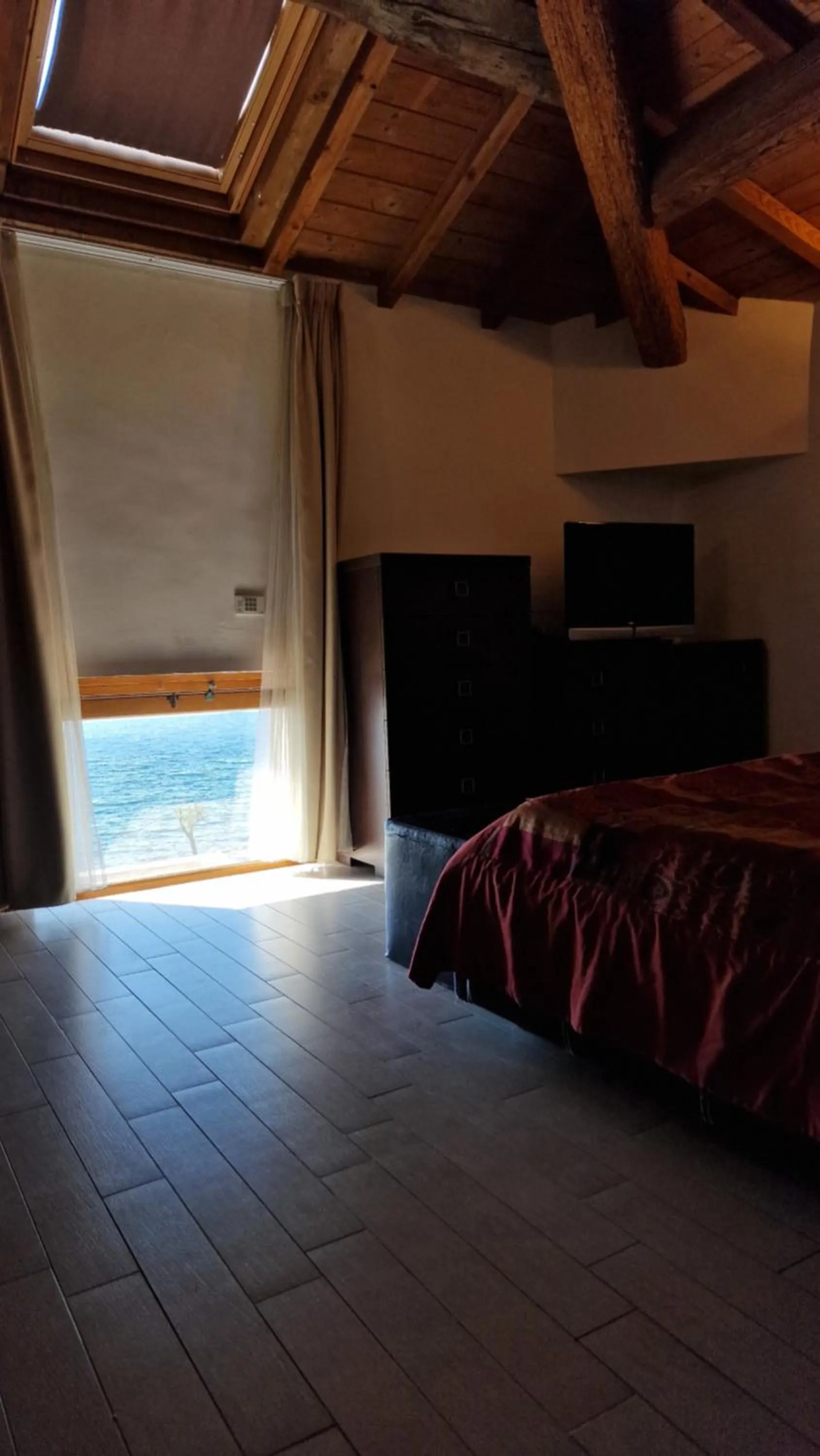 View (from property/room), Bed in Cala Dei Mori