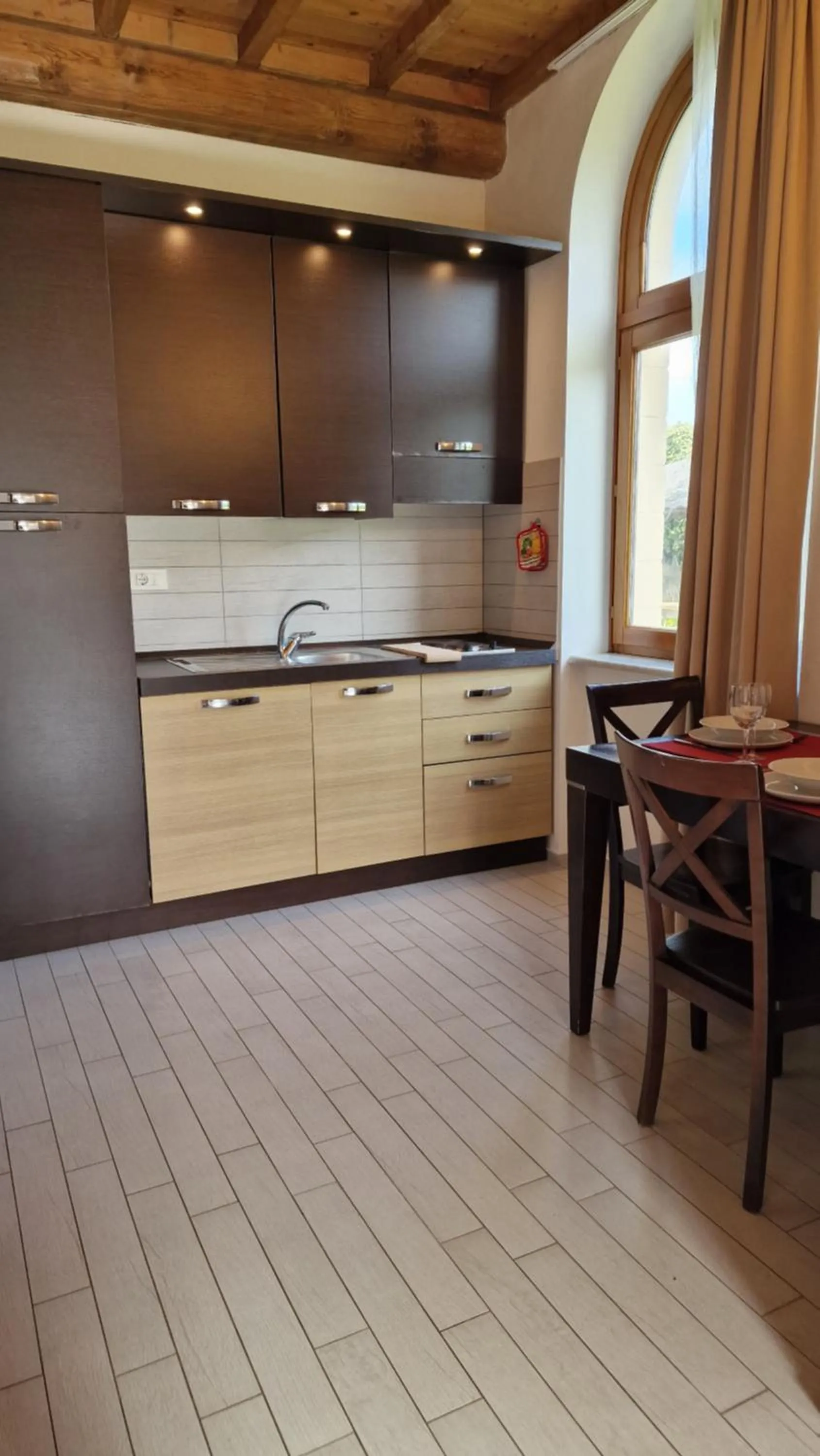 Kitchen or kitchenette in Cala Dei Mori