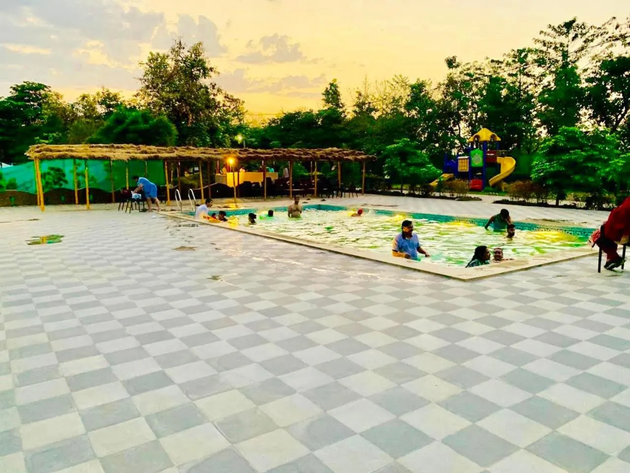 Swimming pool in Olive Resort & Villas
