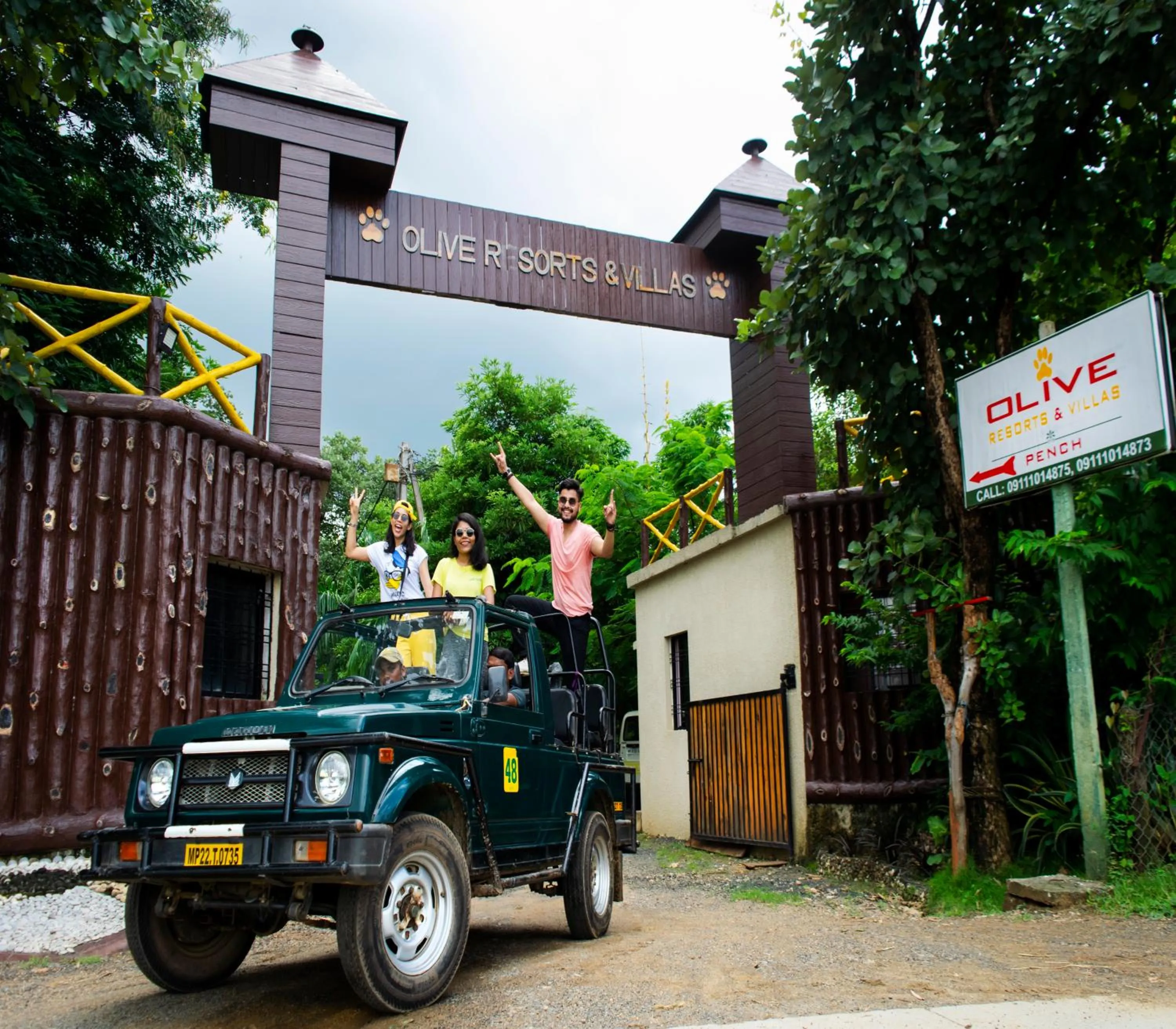 Property building in Olive Resort & Villas