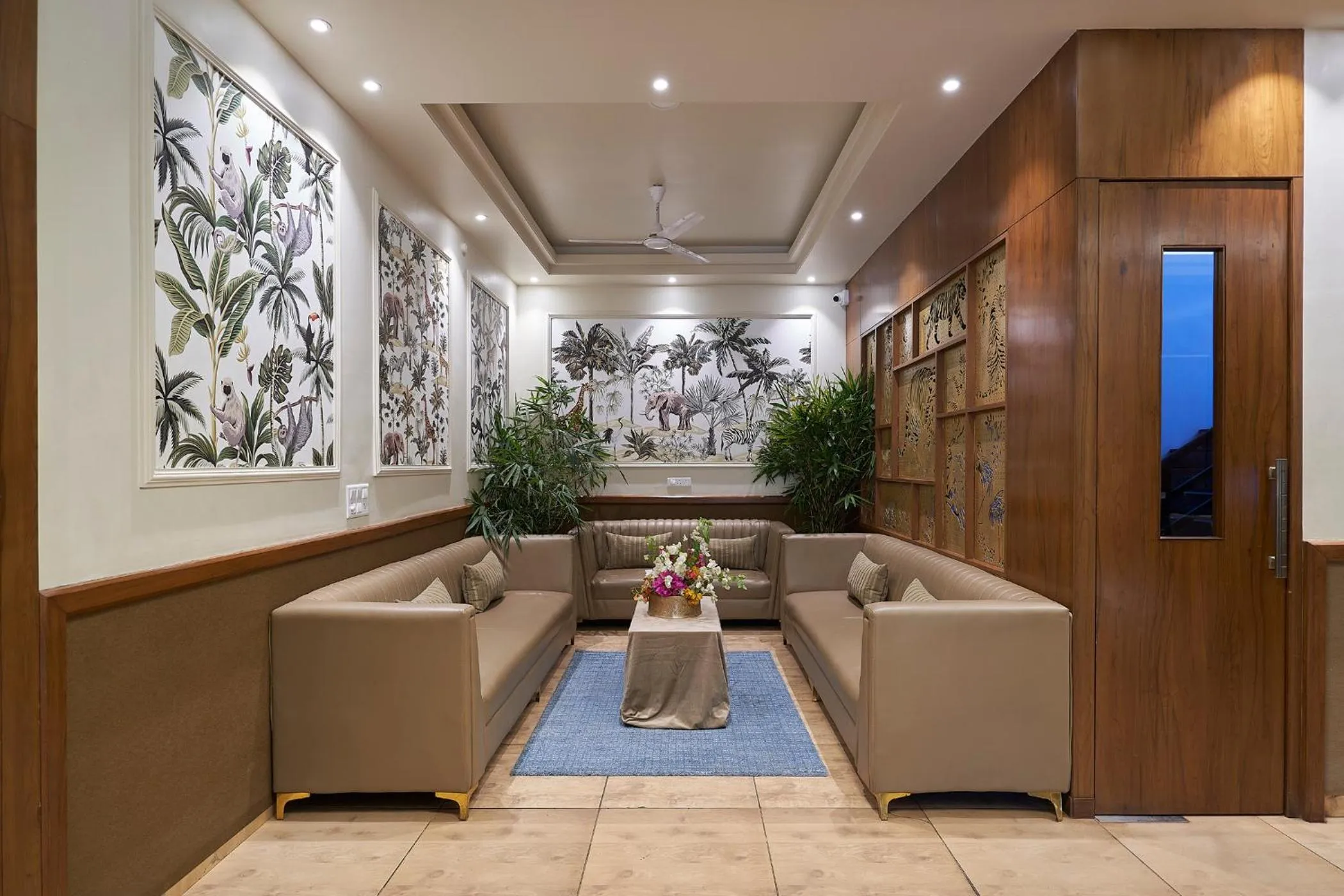 Seating area in Olive Resort & Villas