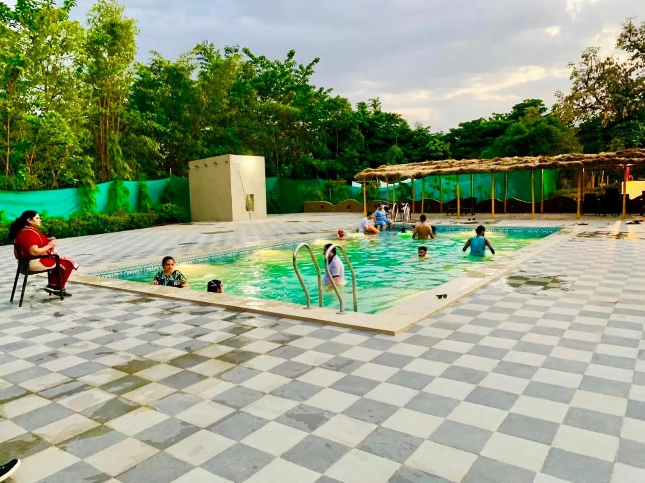 Swimming pool in Olive Resort & Villas