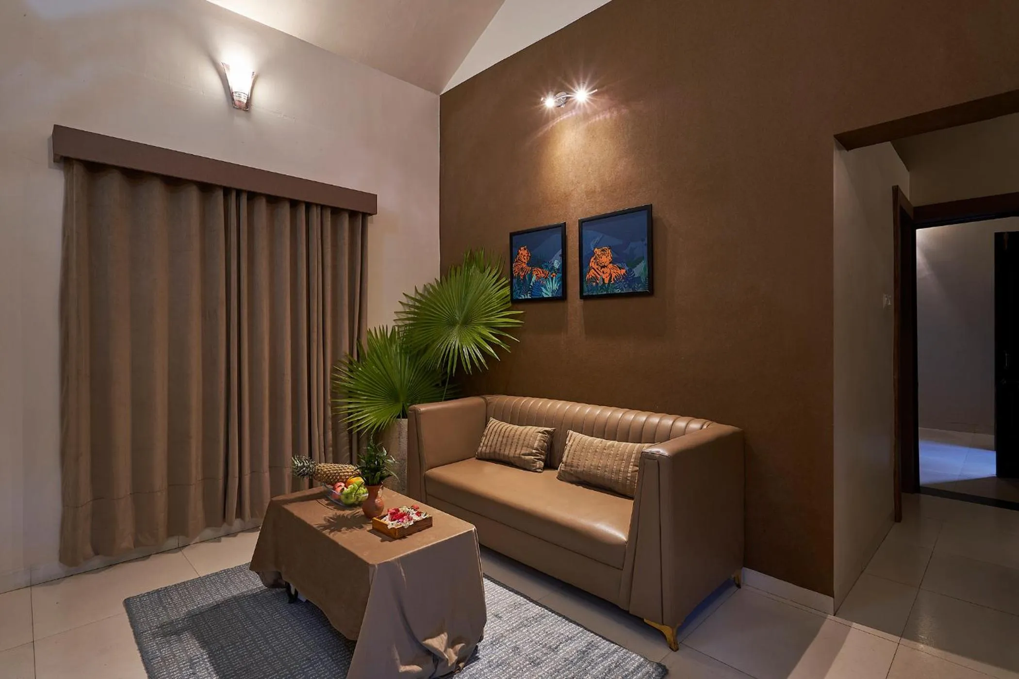 Living room in Olive Resort & Villas