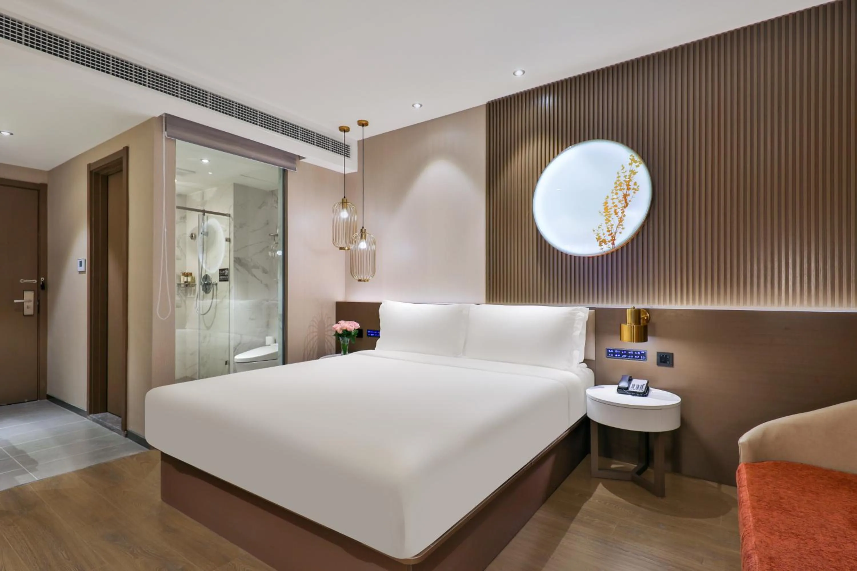 Bed in Crystal Orange Hotel Dahua Hutai Road