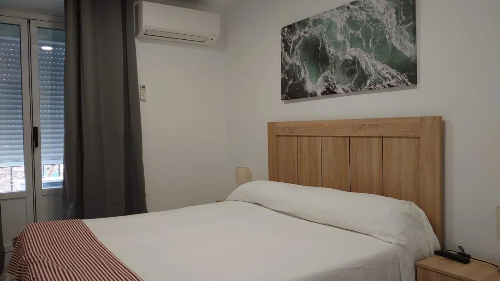 Bed in Hostal Castilla