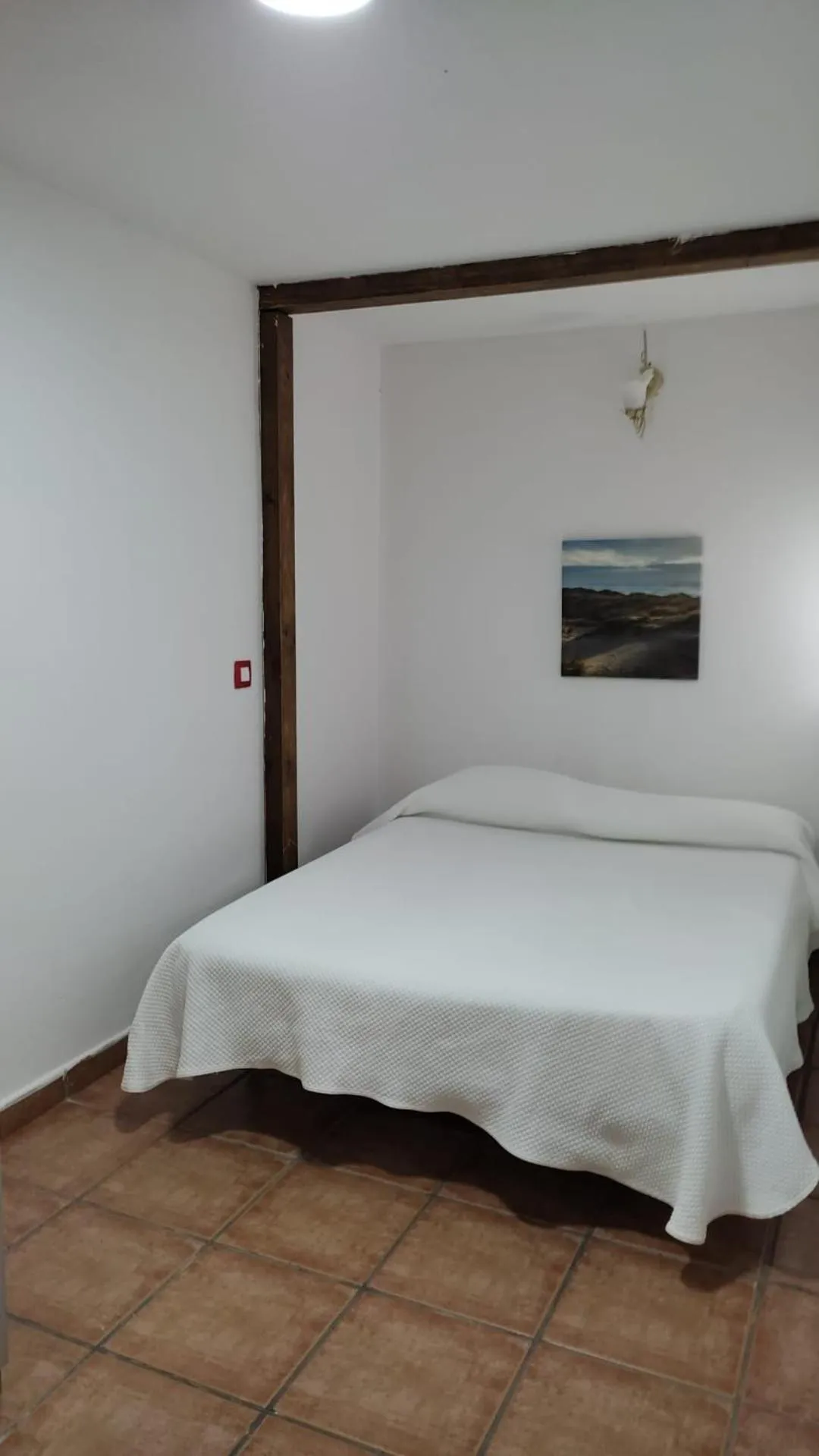 Bed in Hostal Castilla