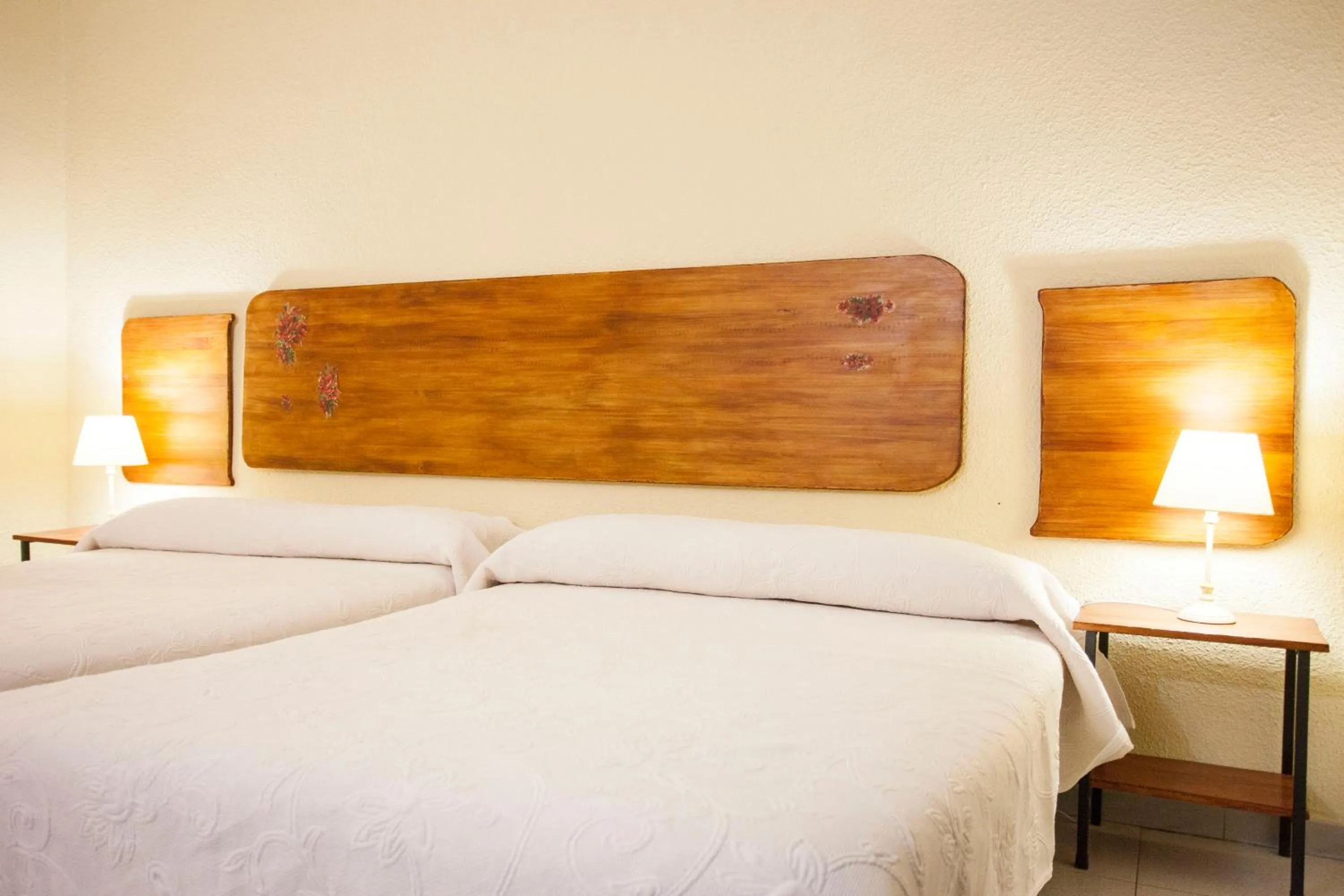 Bed in Hostal Castilla