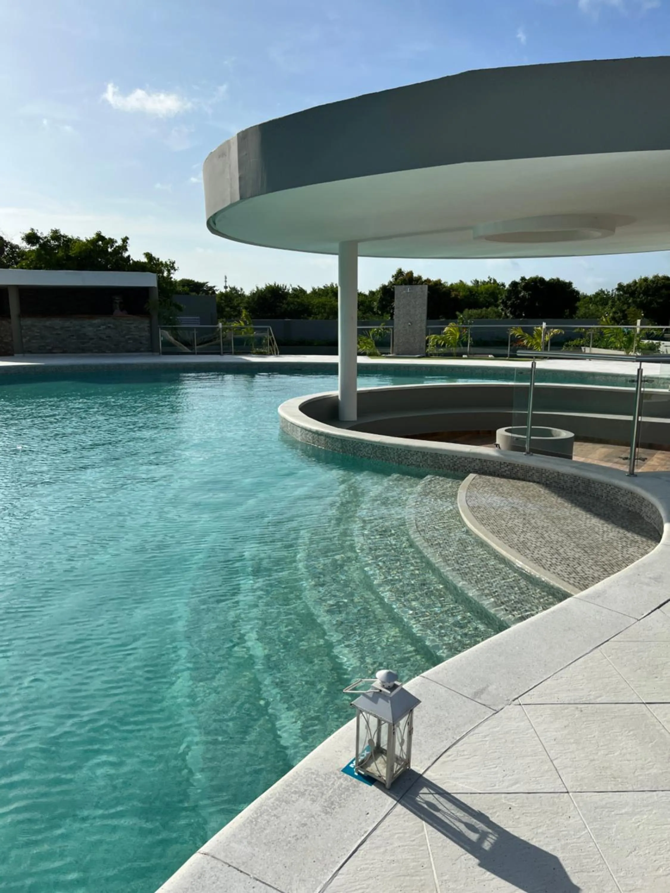 Swimming pool in Hotel Campestre El Cisne