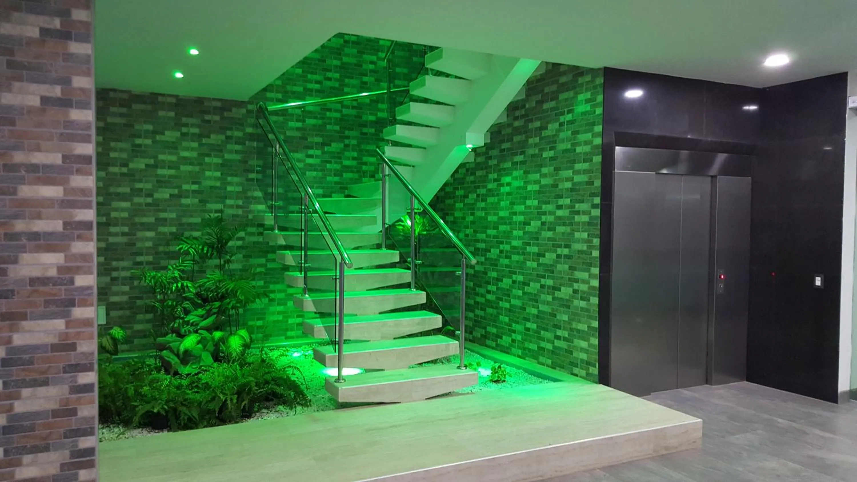 Lobby or reception in Hotel Campestre El Cisne