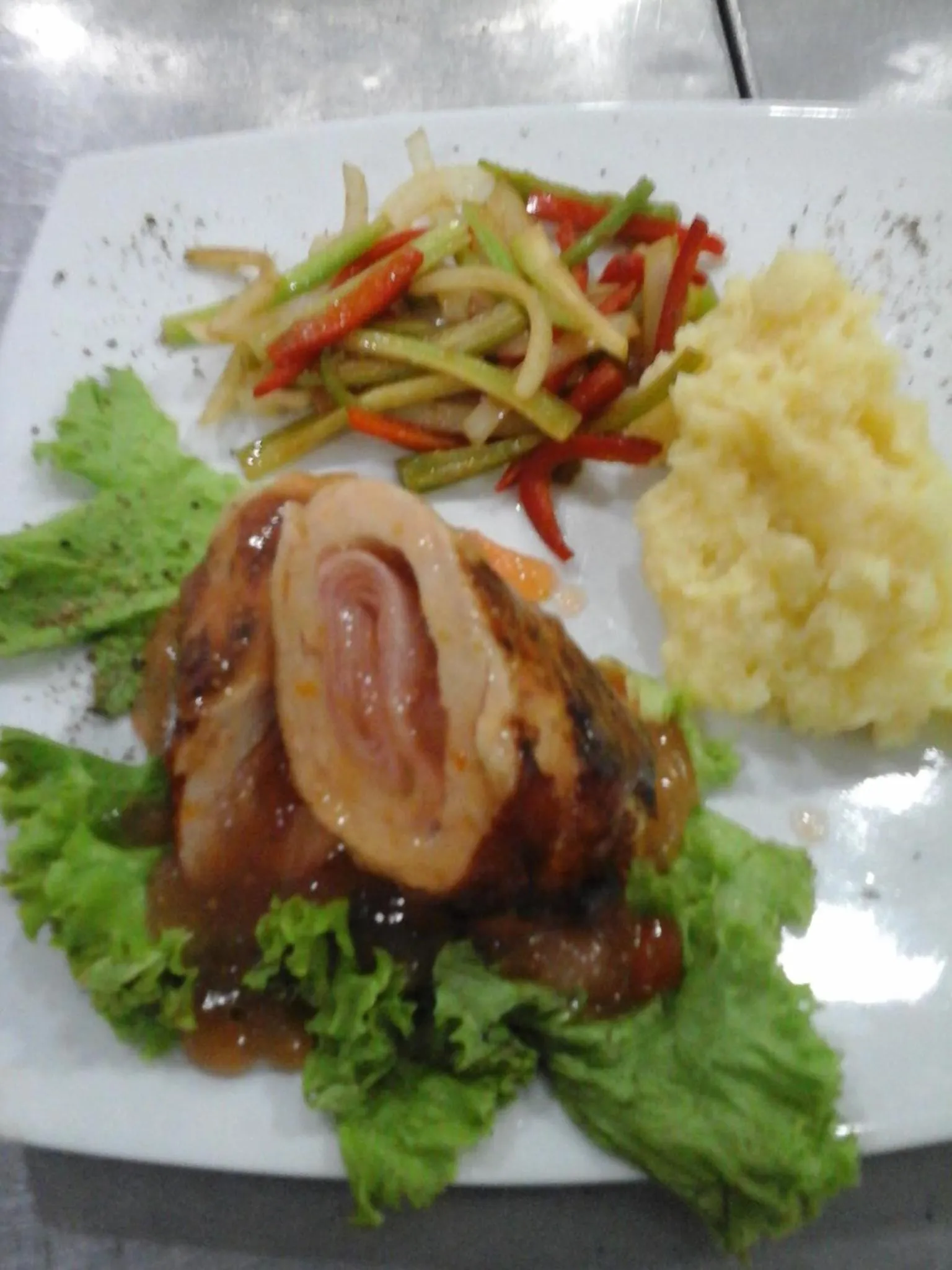 Food close-up in Hotel Campestre El Cisne