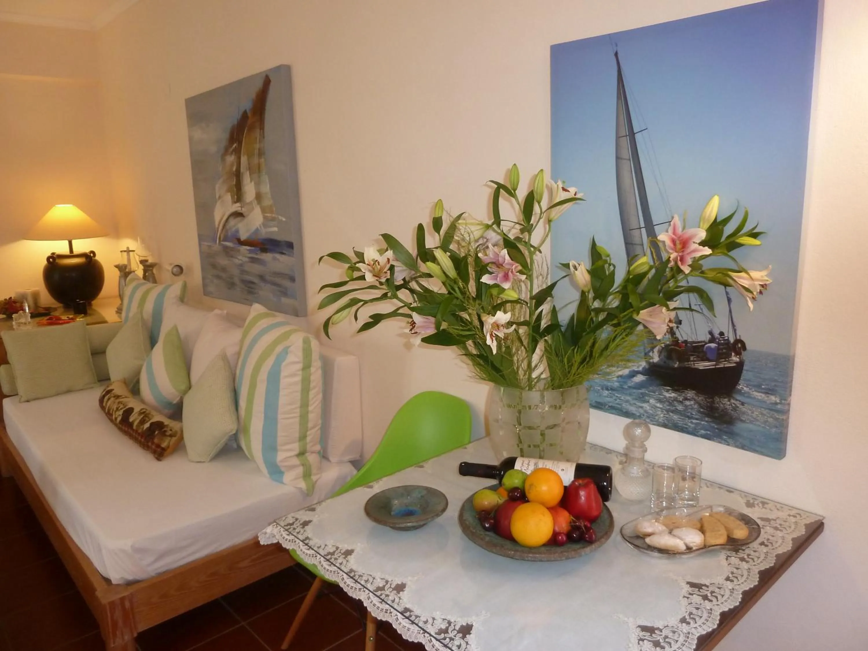 Living room in Calergi Residence - Holidays in Crete