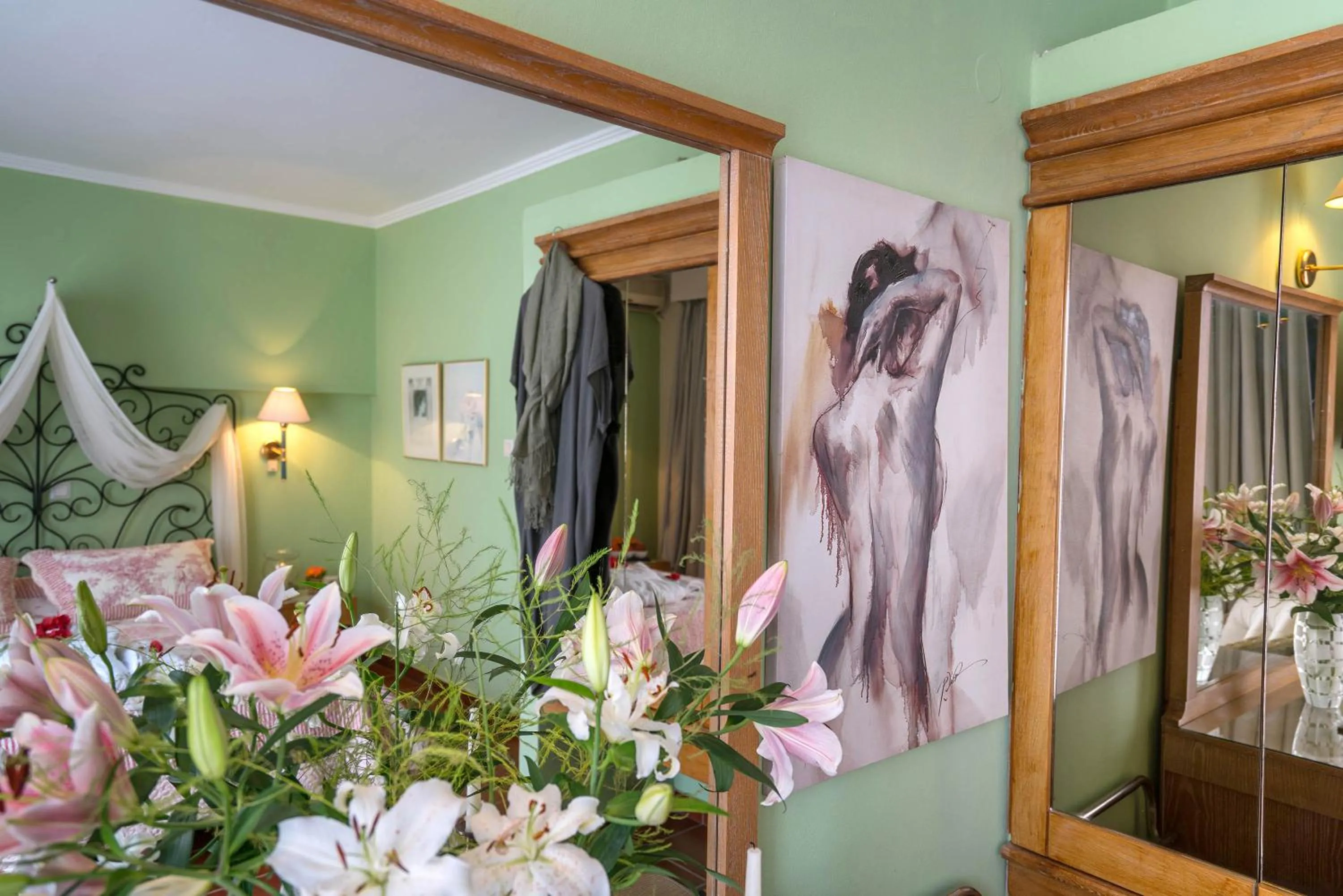 Decorative detail in Calergi Residence - Holidays in Crete