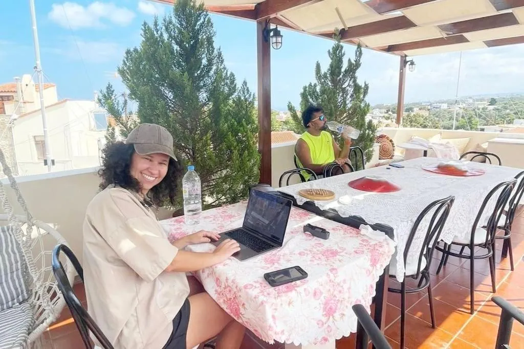 People in Calergi Residence - Holidays in Crete