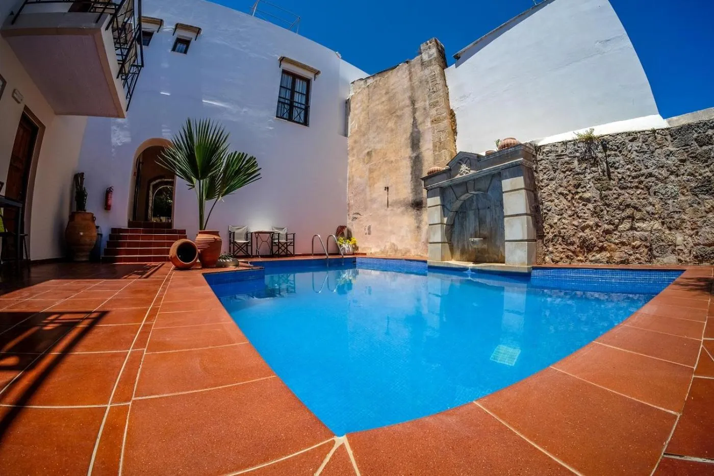 Patio in Calergi Residence - Holidays in Crete