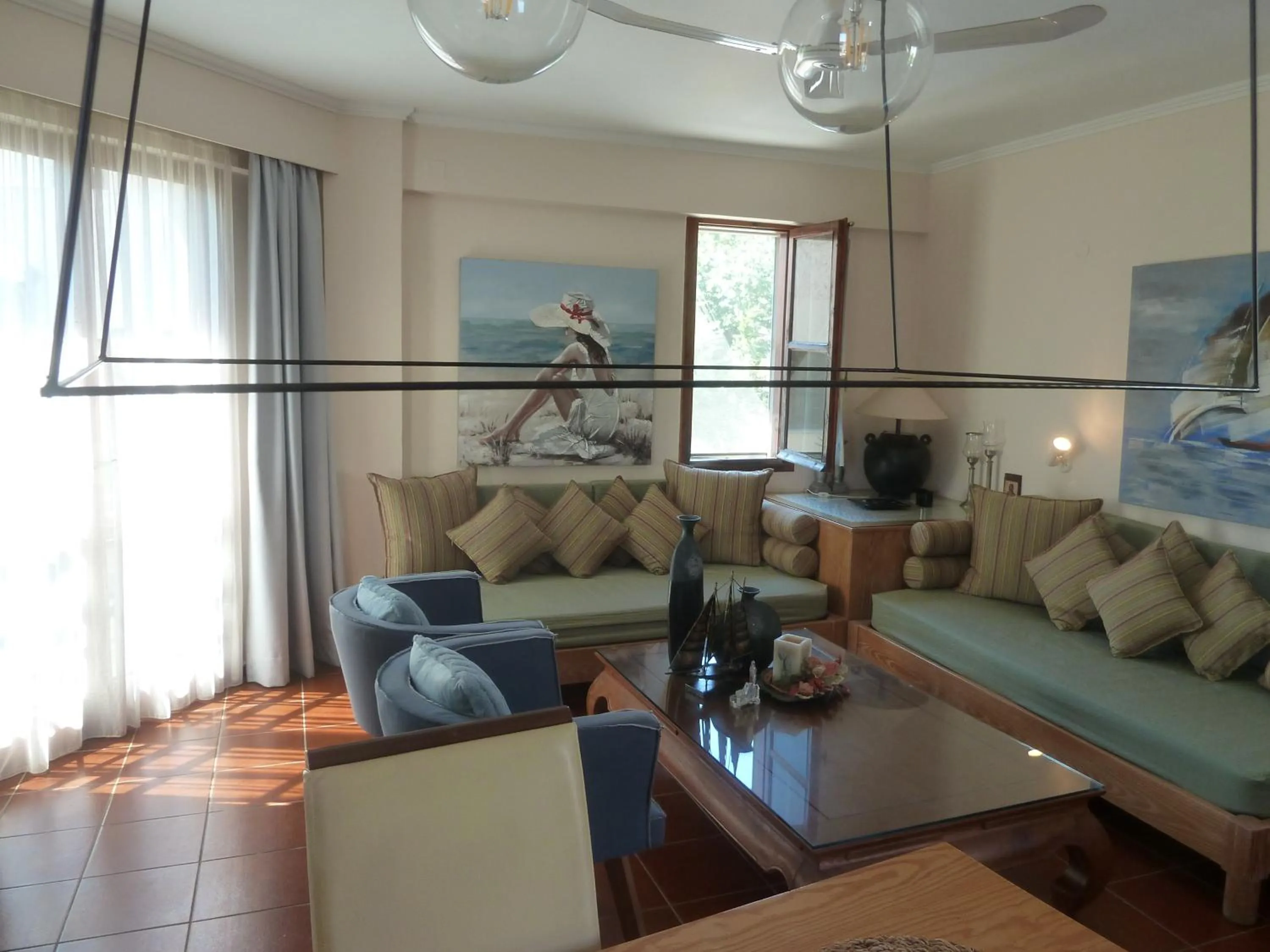 Living room in Calergi Residence - Holidays in Crete