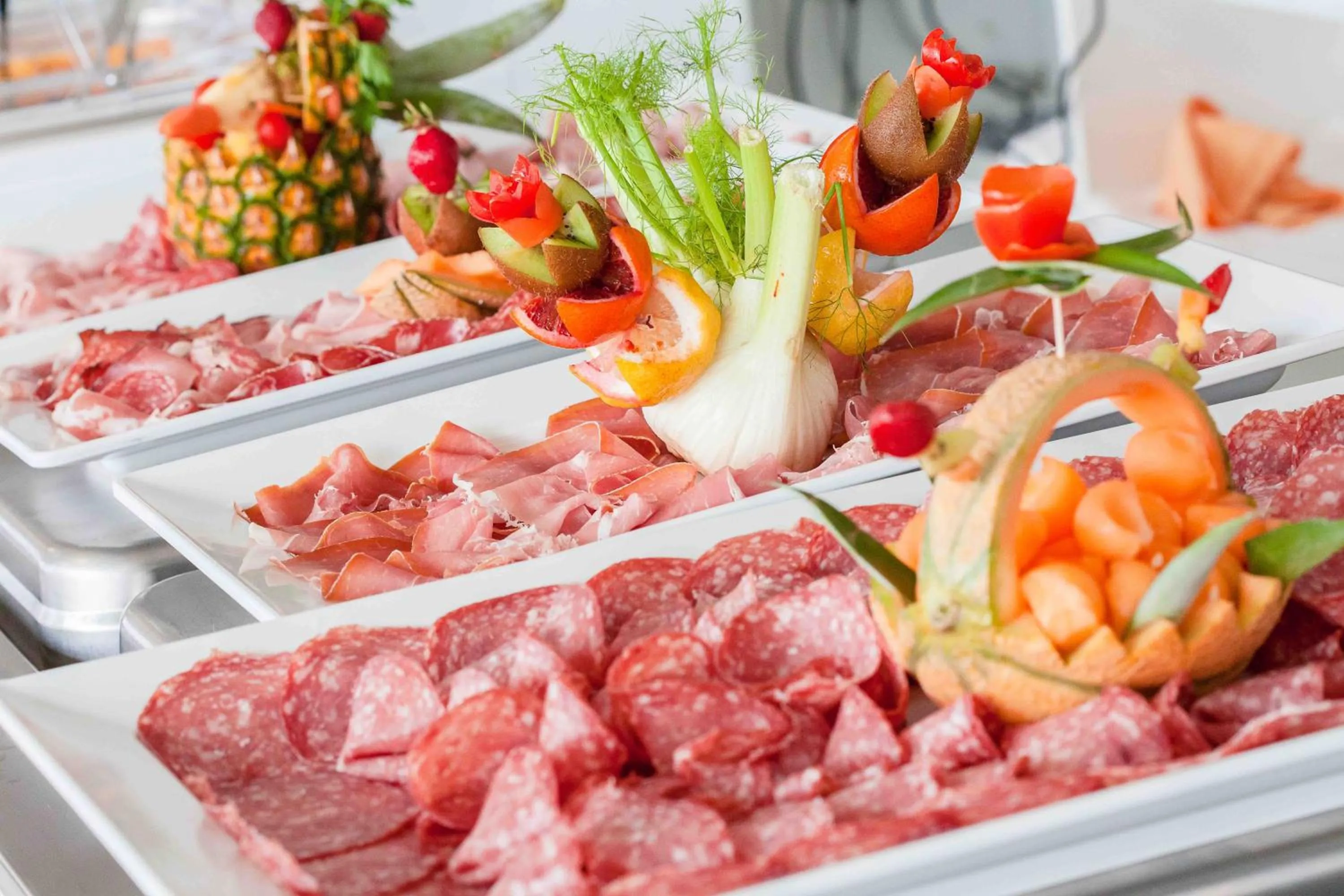 Food close-up in Hotel Adler