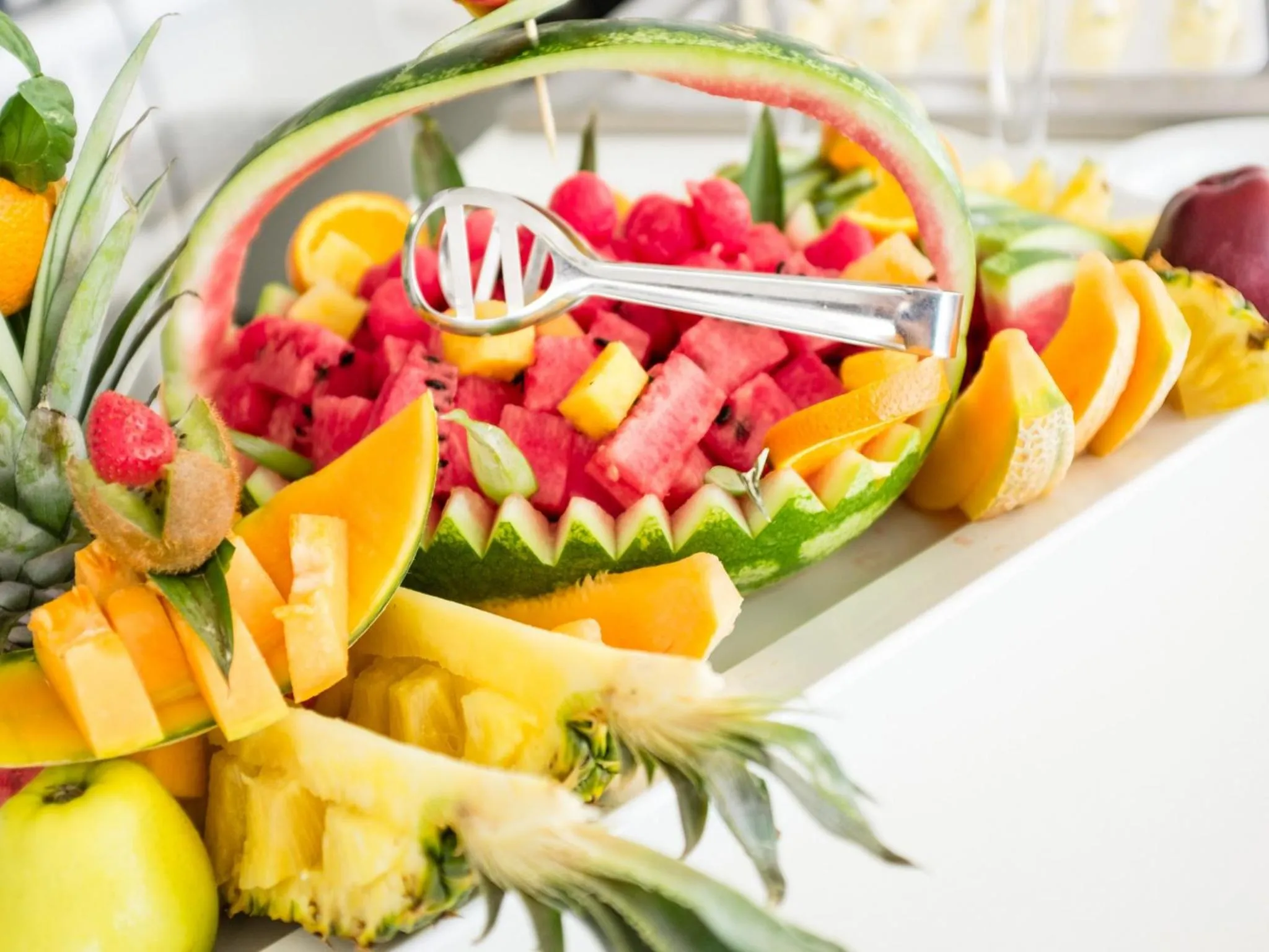 Buffet breakfast, Food in Hotel Adler