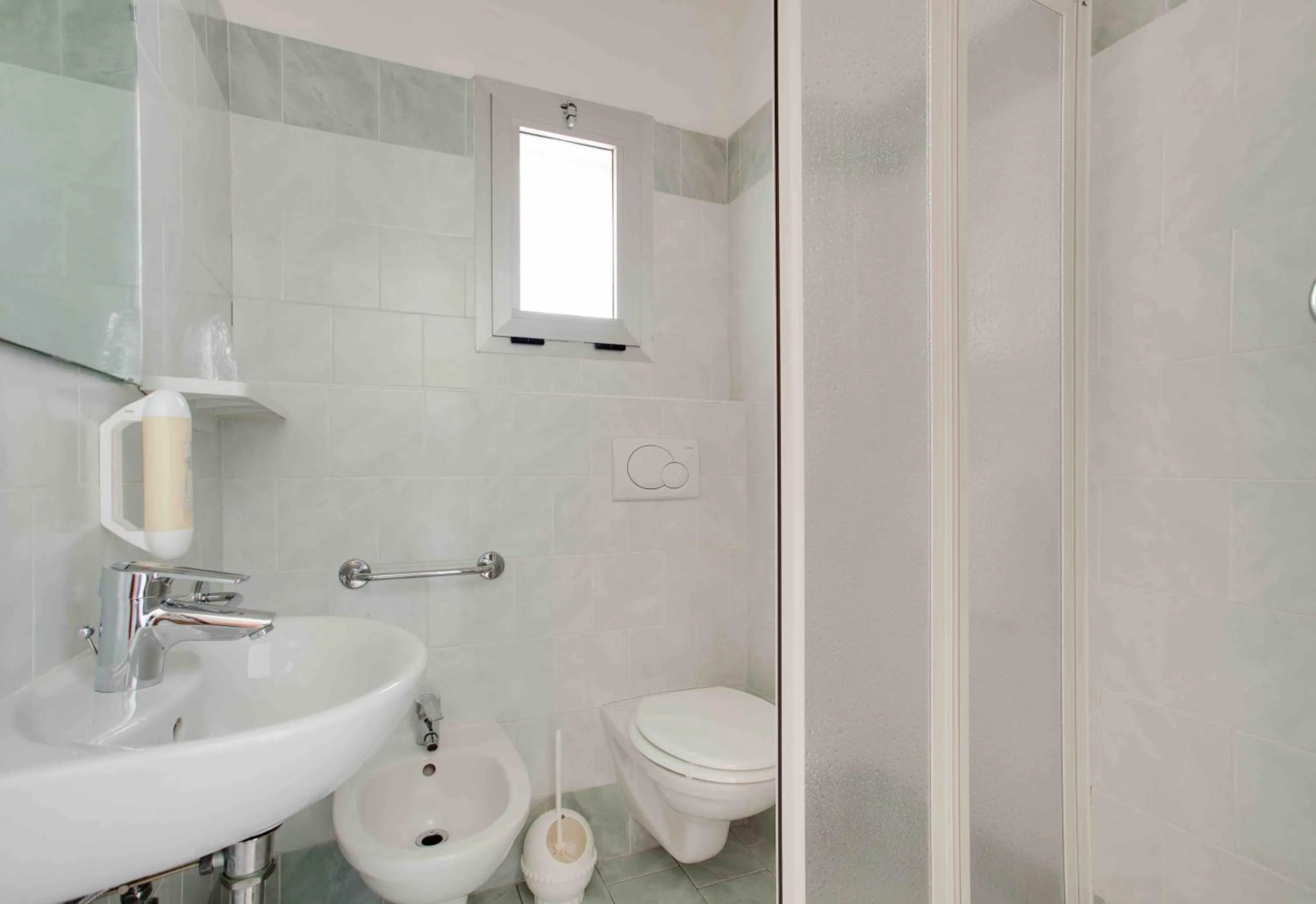 Bathroom in Hotel Adler