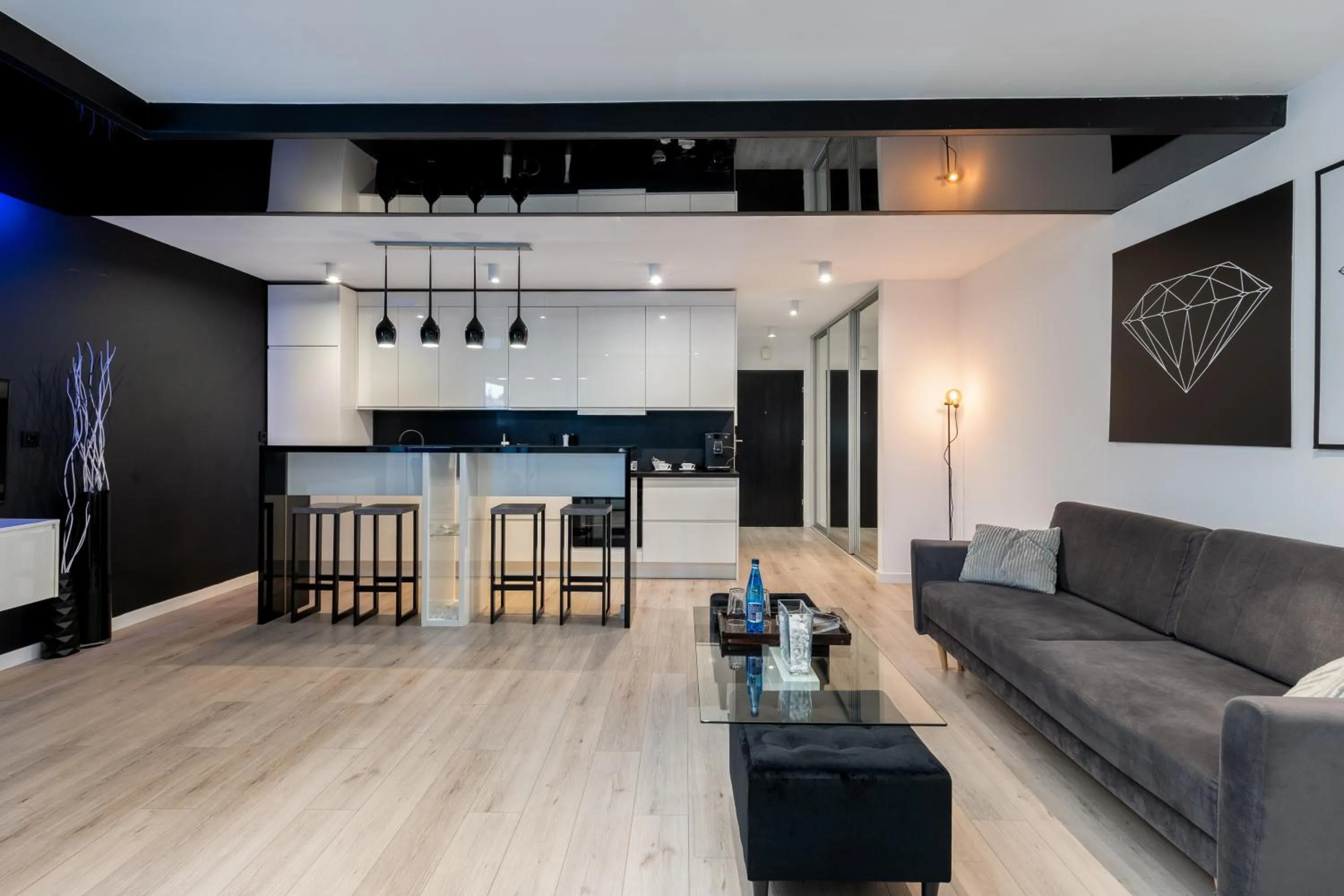 Kitchen or kitchenette in Diamonds Apartment